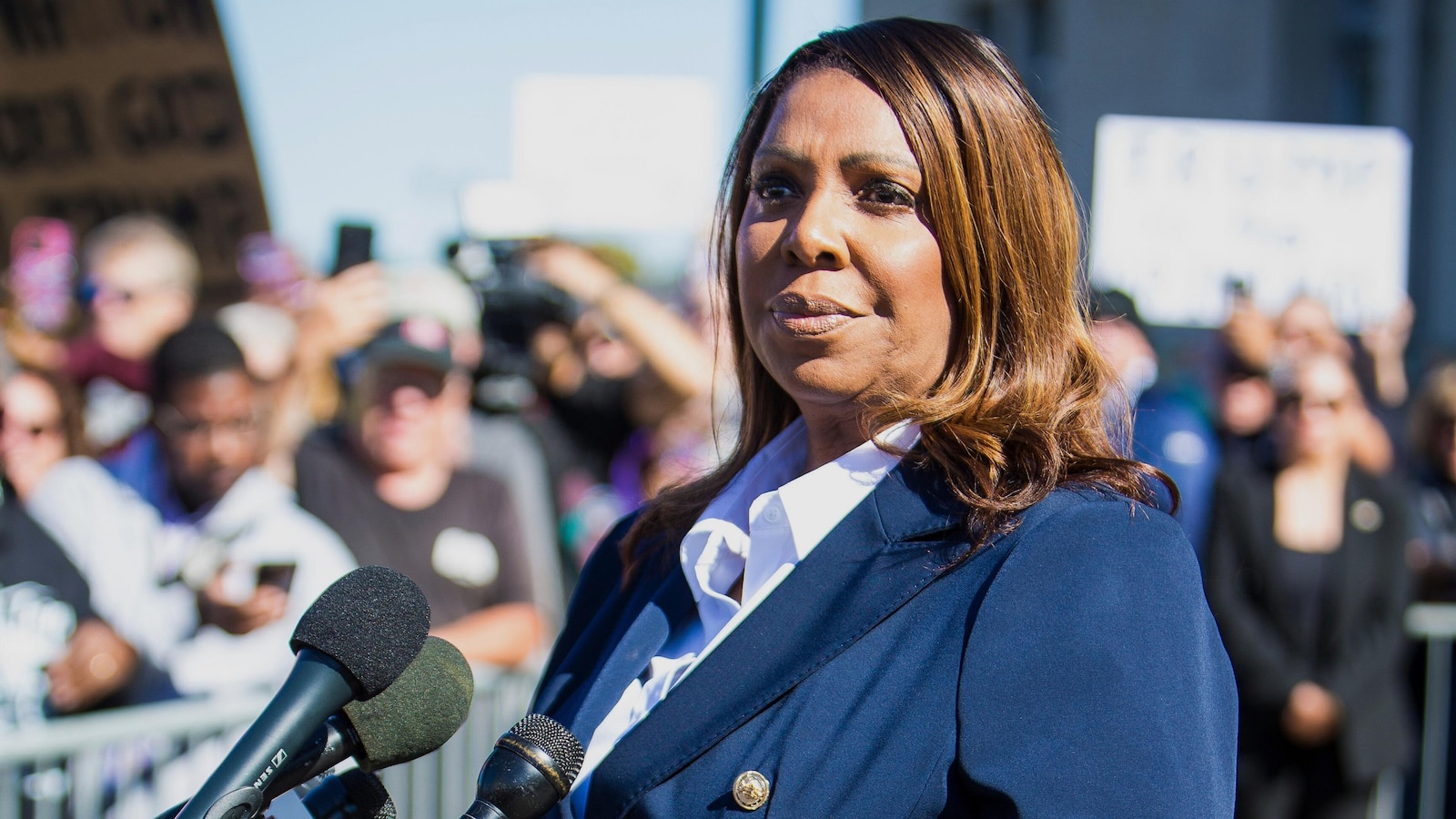 New York Attorney General Letitia James seeks to block Trump administration's subpoenas