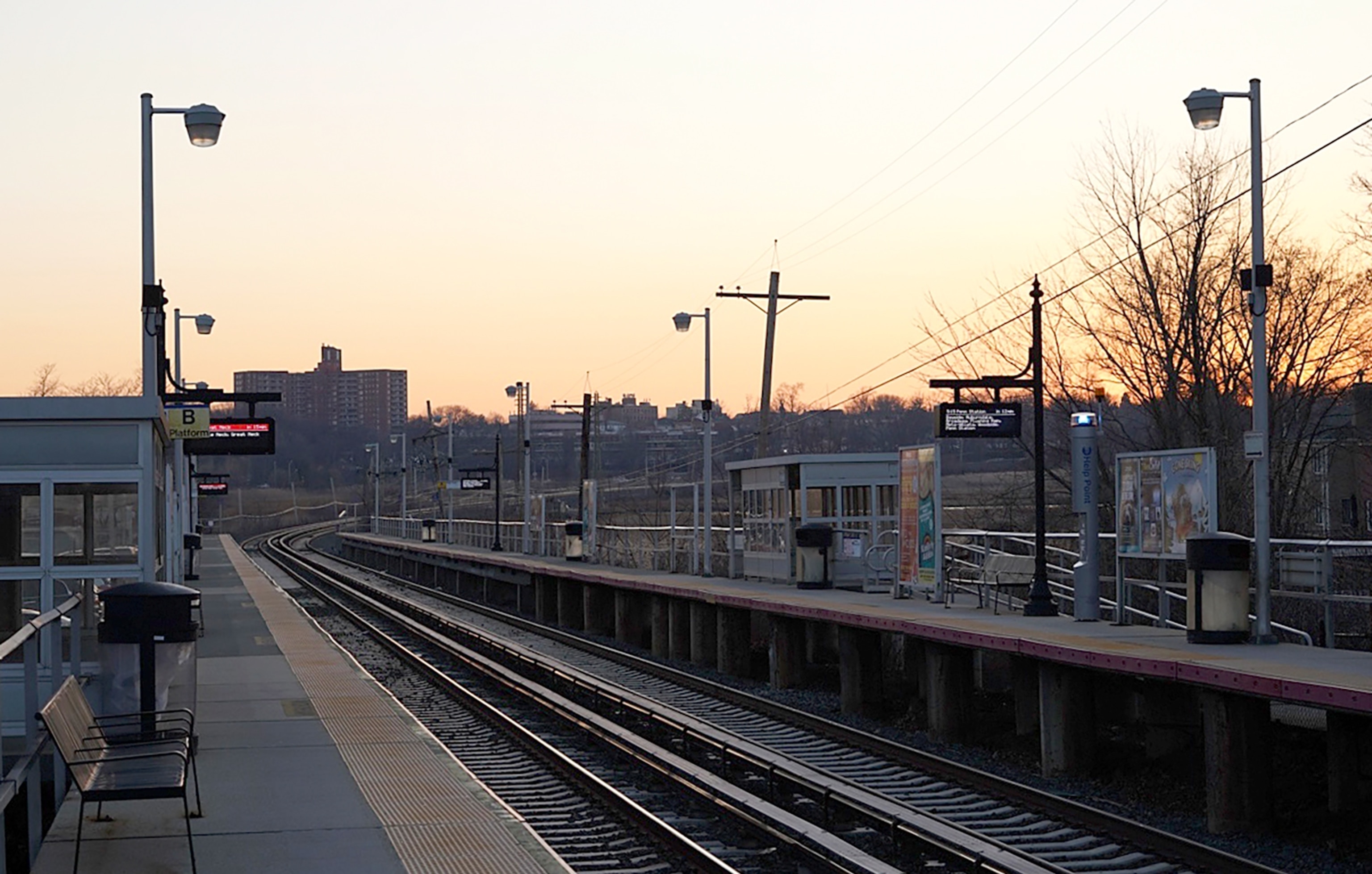 PHOTO: The Long Island Railroad is familiar to many of Santos' constituents, who use the commuter rail line to get in and out of the city for work daily.