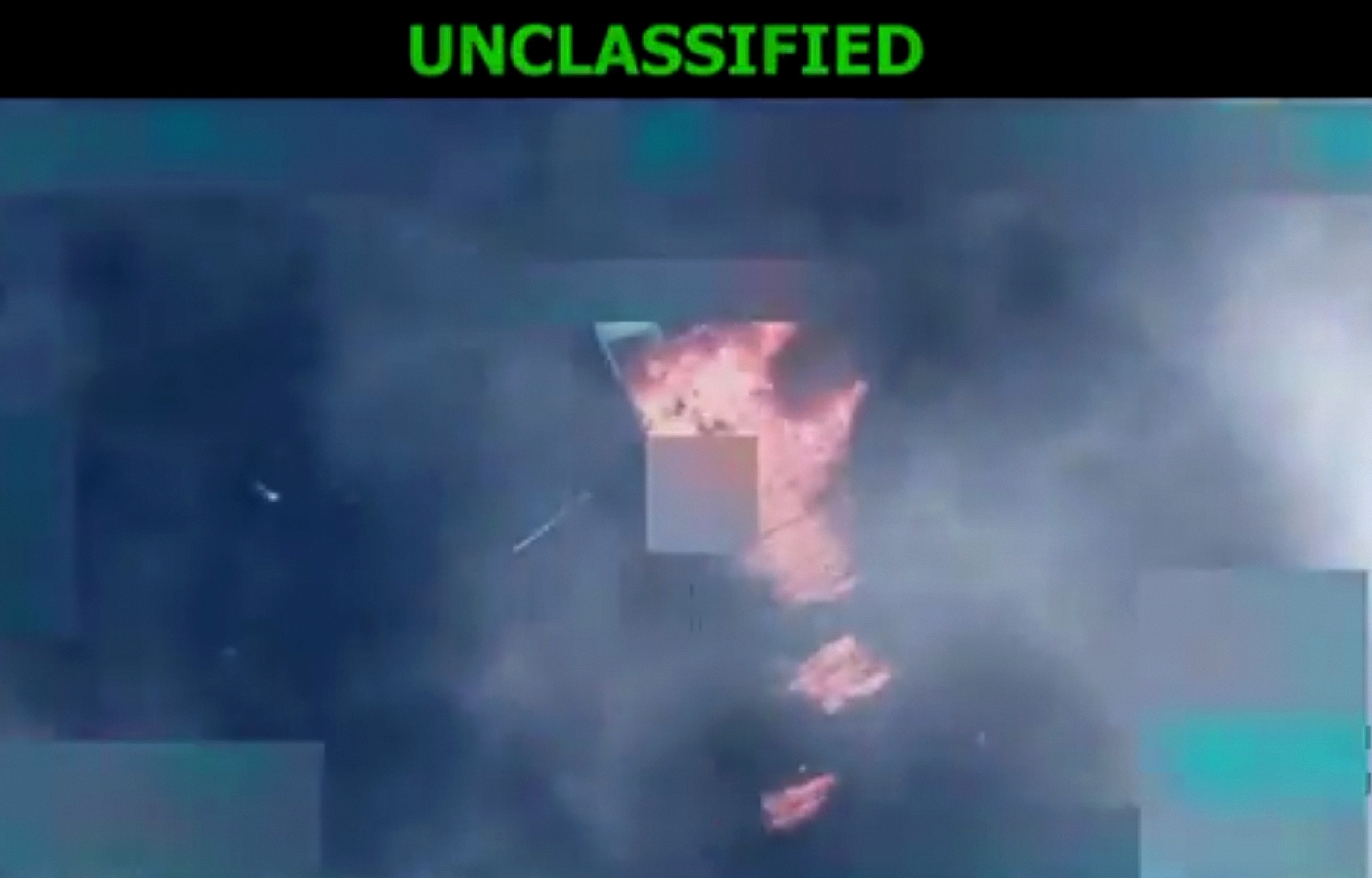 PHOTO: Secretary of War Pete Hegseth announced that the Department of War conducted a lethal kinetic strike on a vessel being operated by a Designated Terrorist Organization and conducting narco-trafficking in the Eastern Pacific on Oct. 21, 2022.