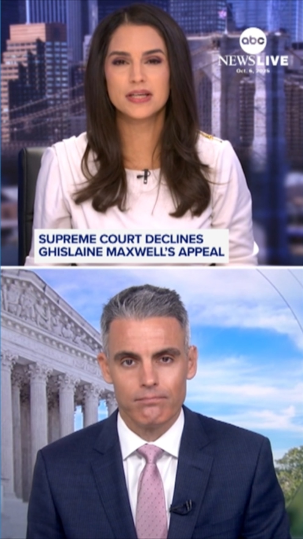 NextImg:Video Supreme Court denies Ghislaine Maxwell appeal