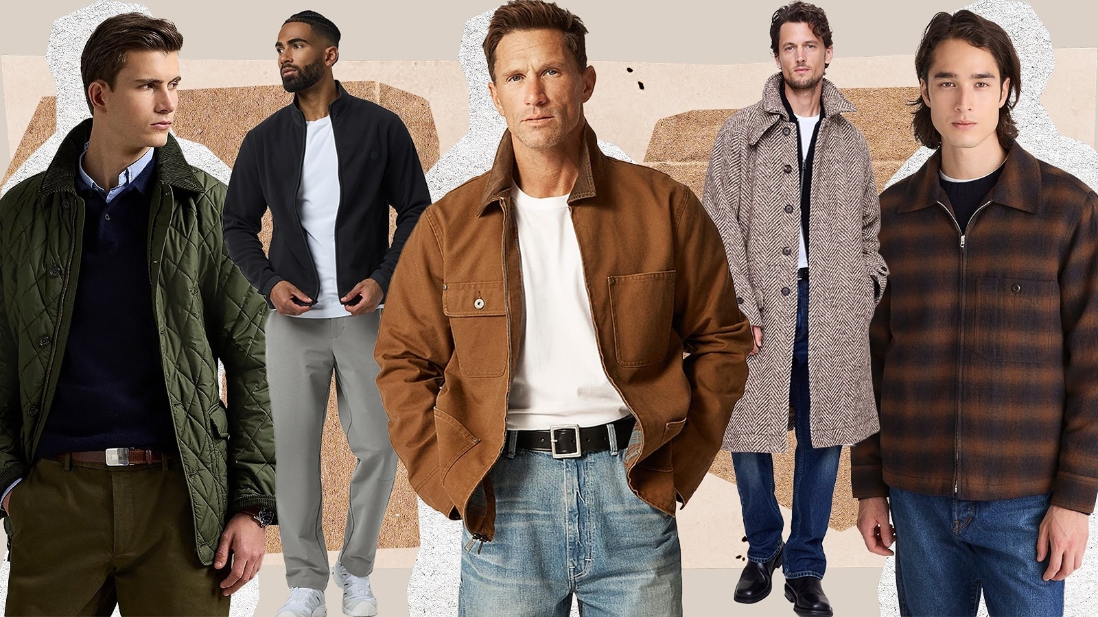 Men's jackets and coats for winter 2025