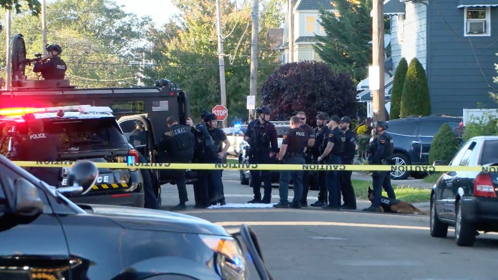 Police in Erie, Pennsylvania, said they're investigating a mass shooting where nine people were killed at a home.
