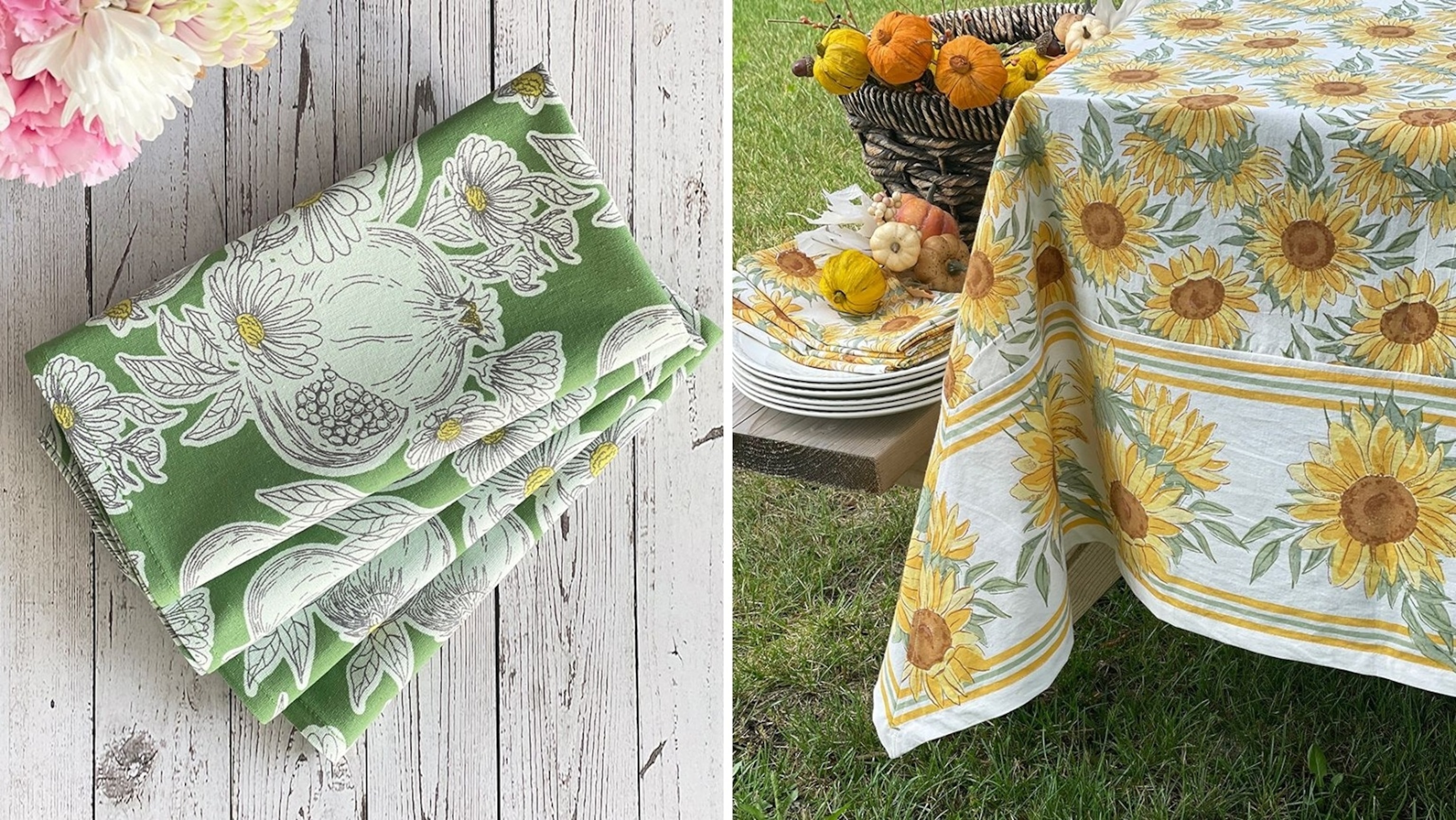 Mahogany: Table and Kitchen Linens