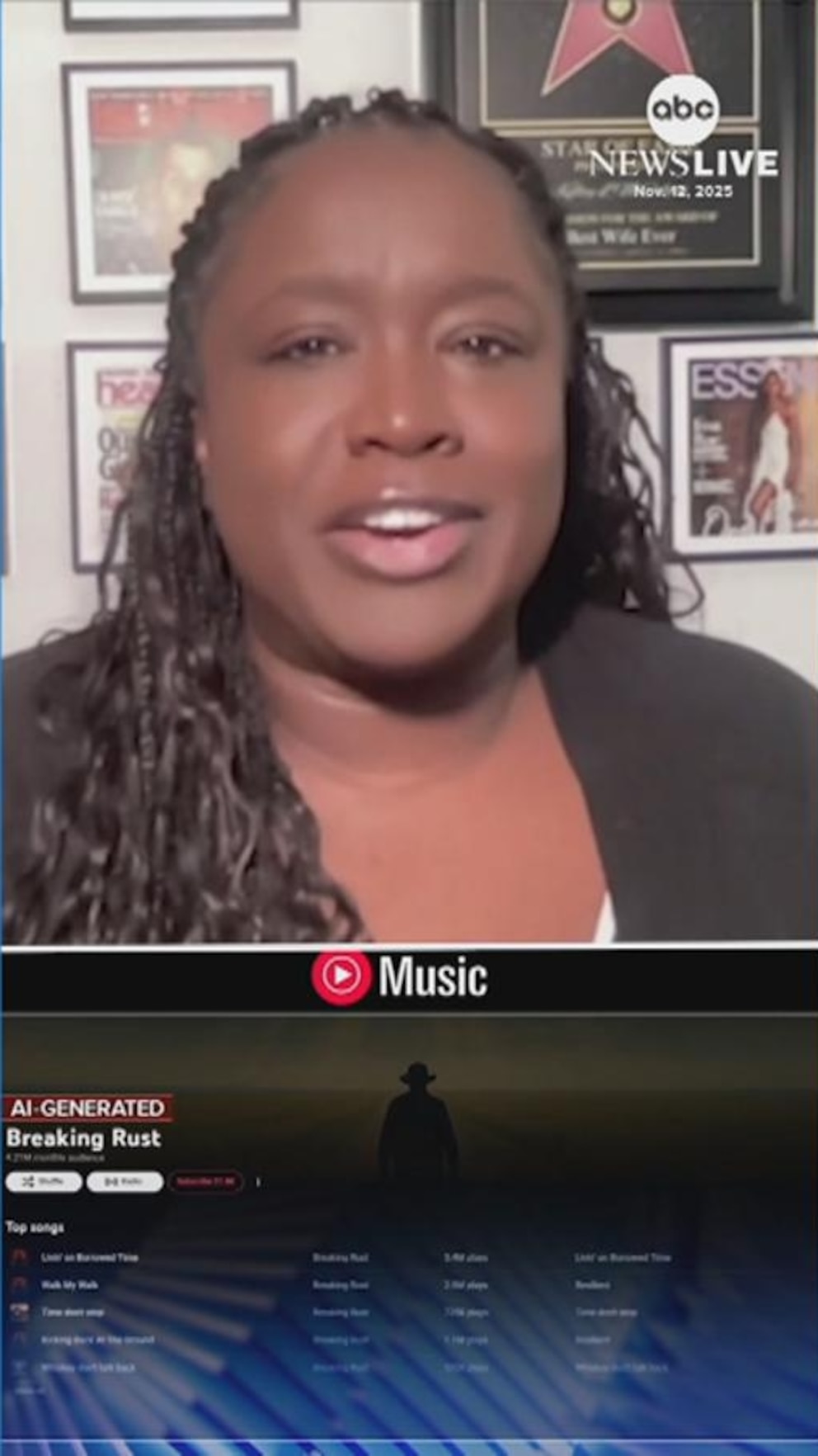 WATCH: AI-generated country song reaches #1 on Billboard chart