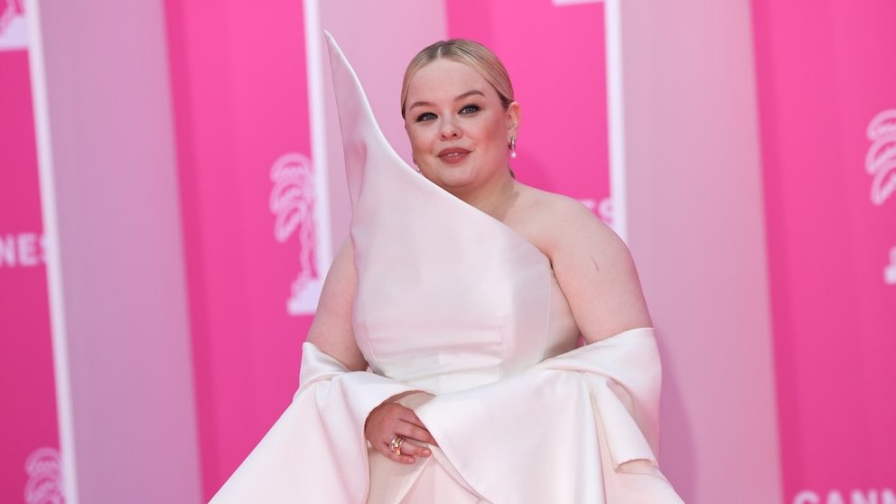 'Bridgerton' star Nicola Coughlan stuns at Canneseries in white gown