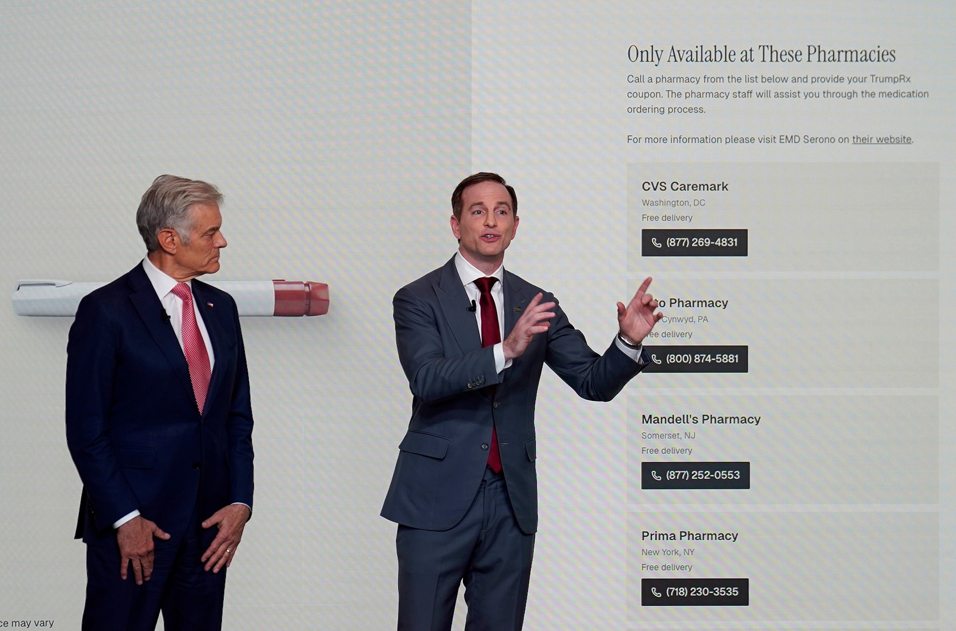 PHOTO: President Trump Announces TrumpRX From The White House