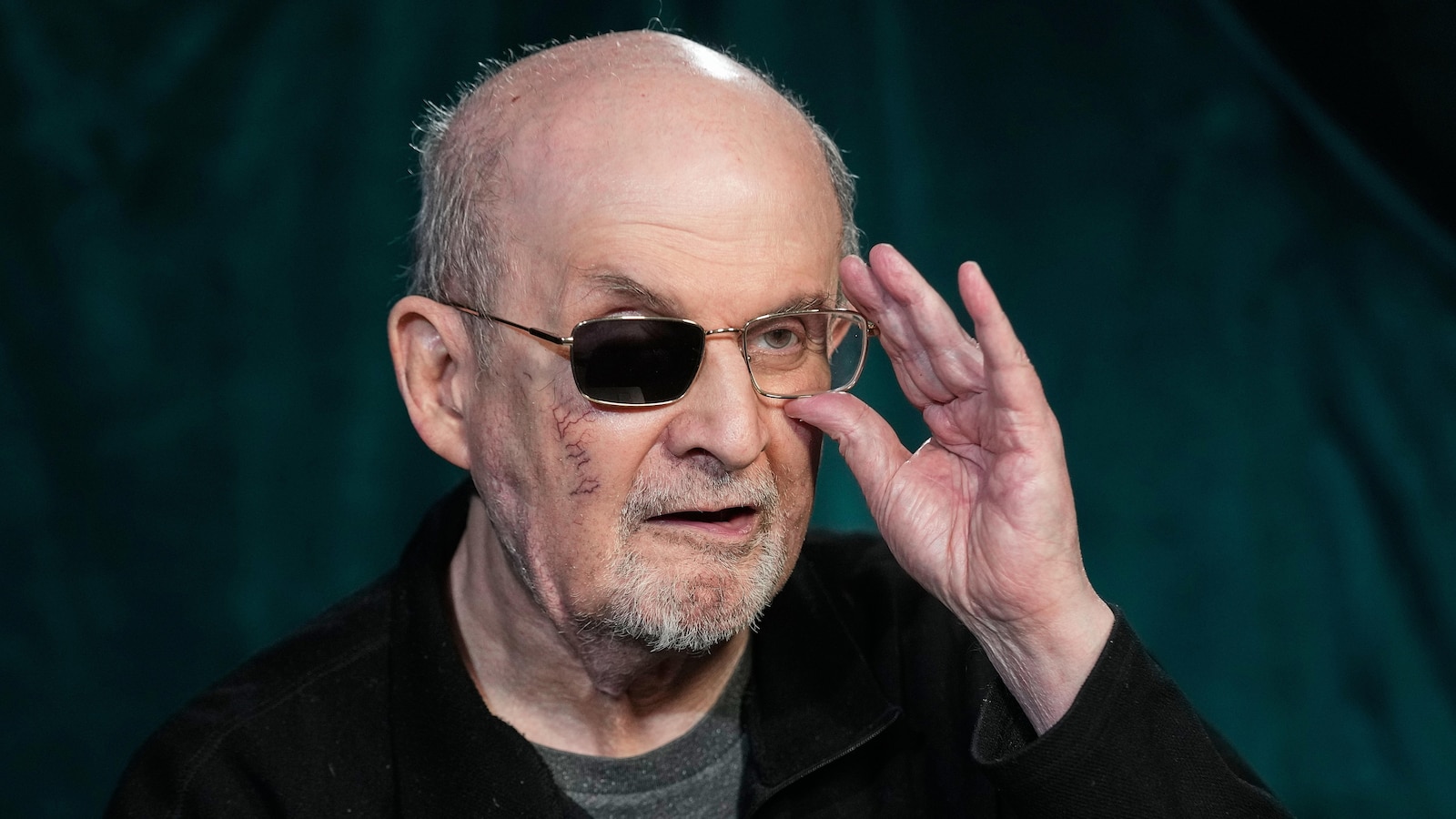 Salman Rushdie is being honored with a Dayton peace prize lifetime achievement award