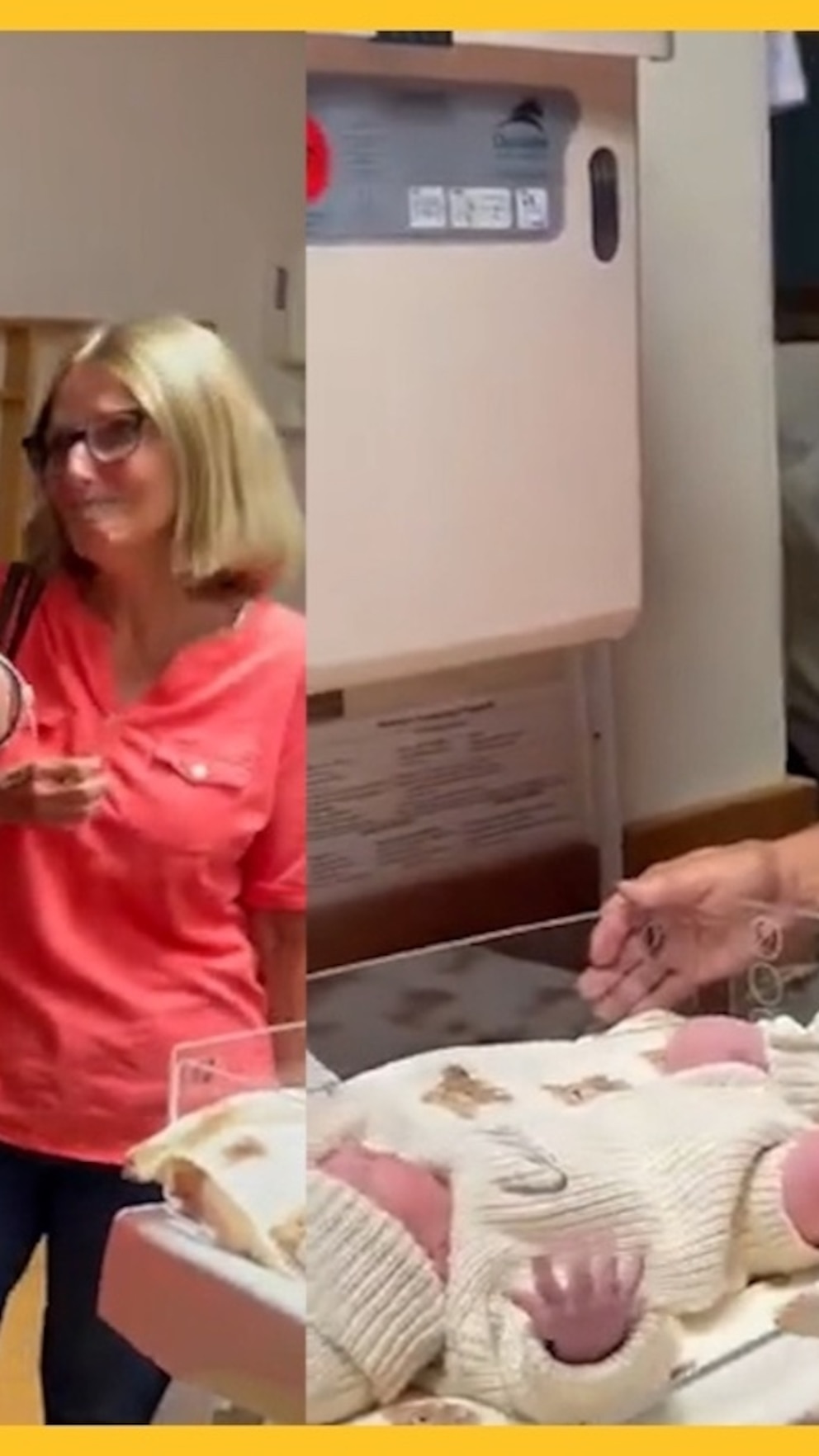 NextImg:Video Great-grandpa breaks out in tears after learning great-grandson's name