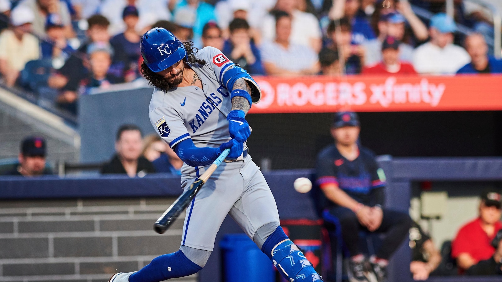 Royals' Mike Yastrzemski Homers in Debut After Giants Trade