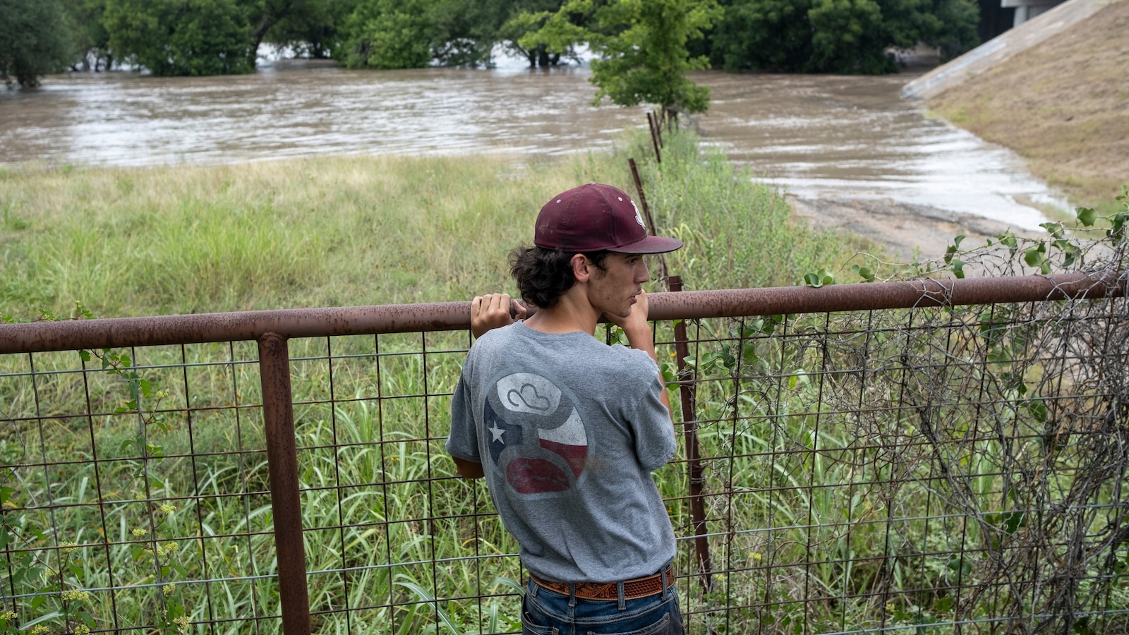  Weather conditions again brought devastating floods to a vulnerable swath of Texas
