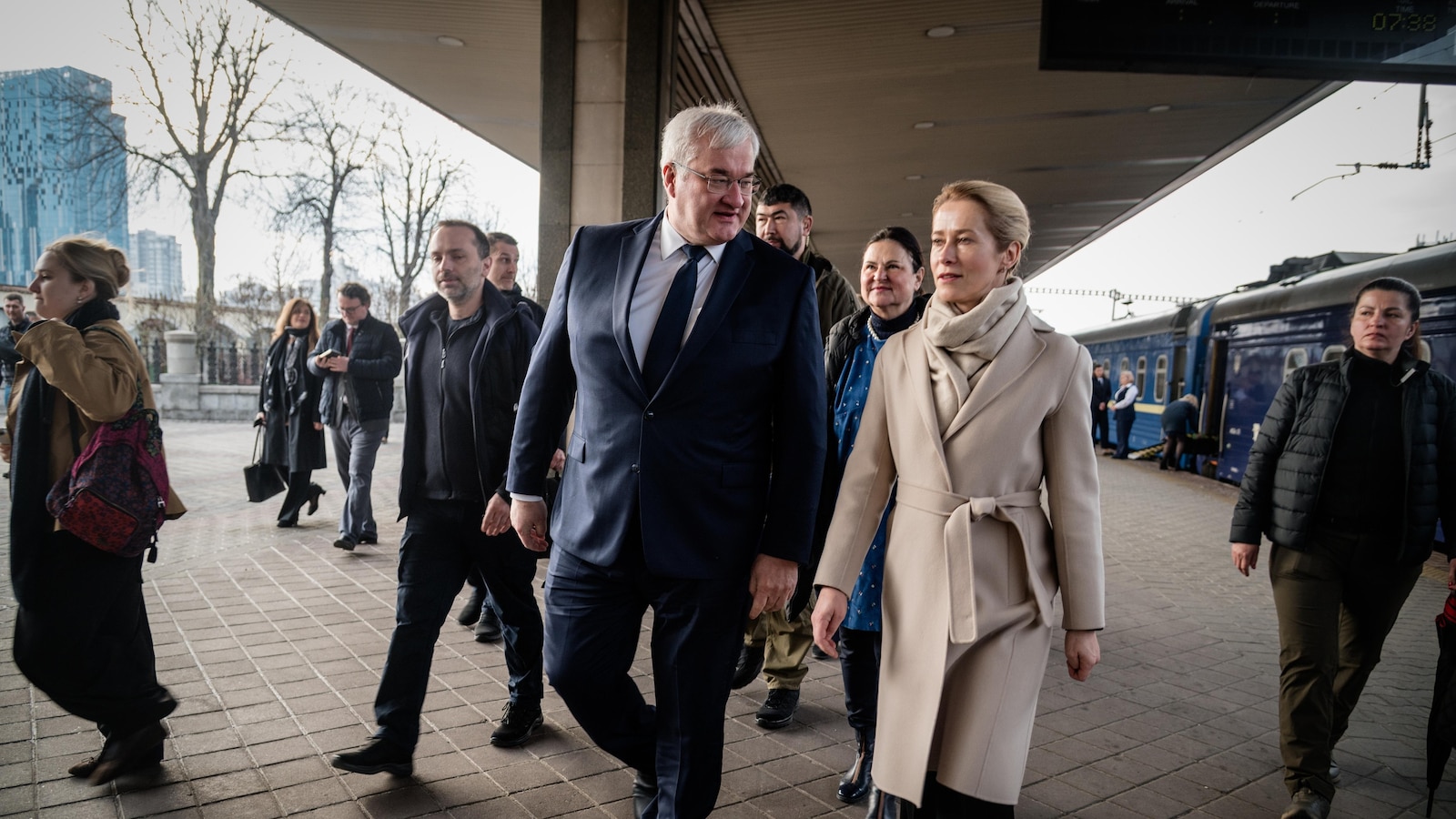 European diplomats visit Ukraine on anniversary of Russia's Bucha atrocities