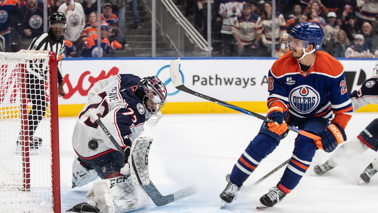 Roslovic caps Oilers’ late comeback with OT winner against Blue Jackets