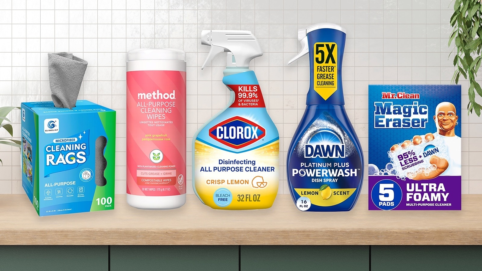 Must-have products for deep cleaning your kitchen.