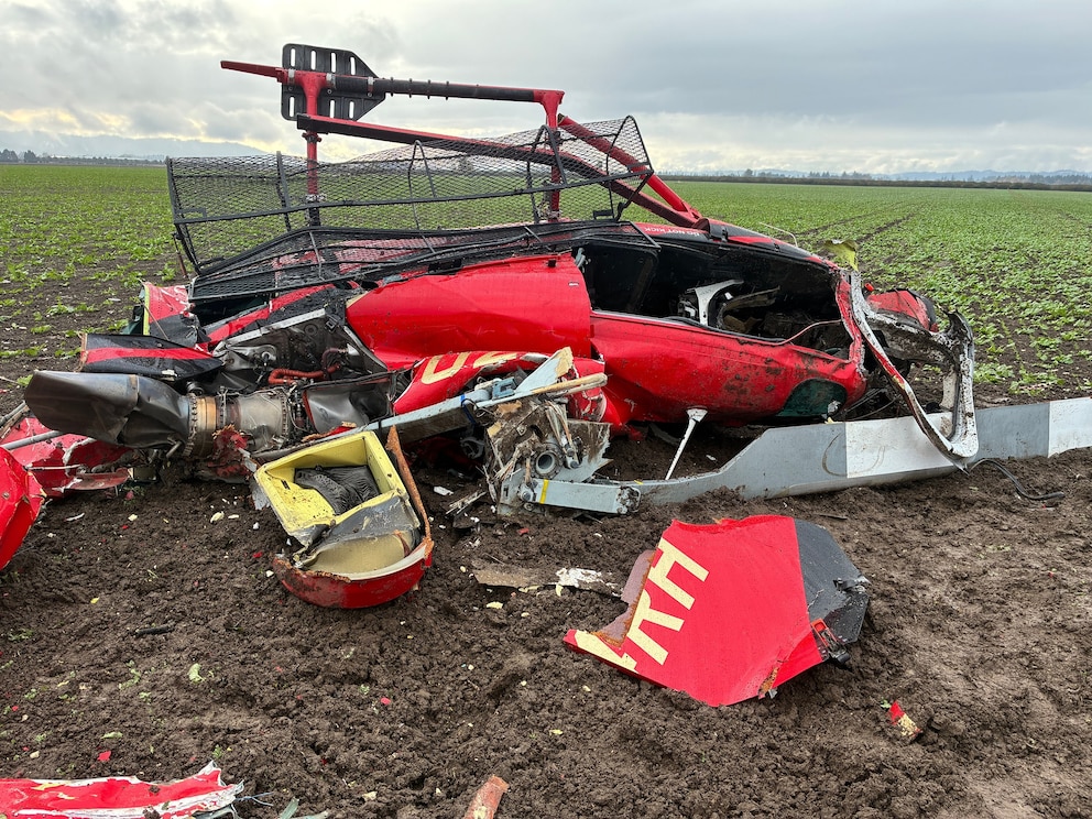 PHOTO: Oregon Helicopters Midair Collision