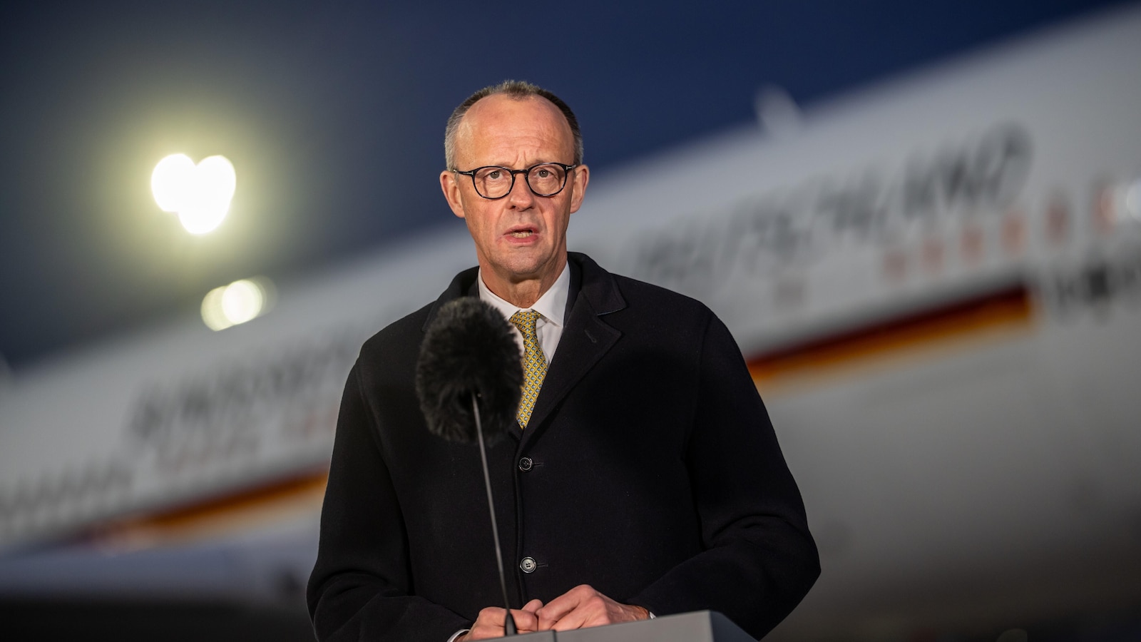 German leader arrives in China to press for fair trade and help ending Ukraine war