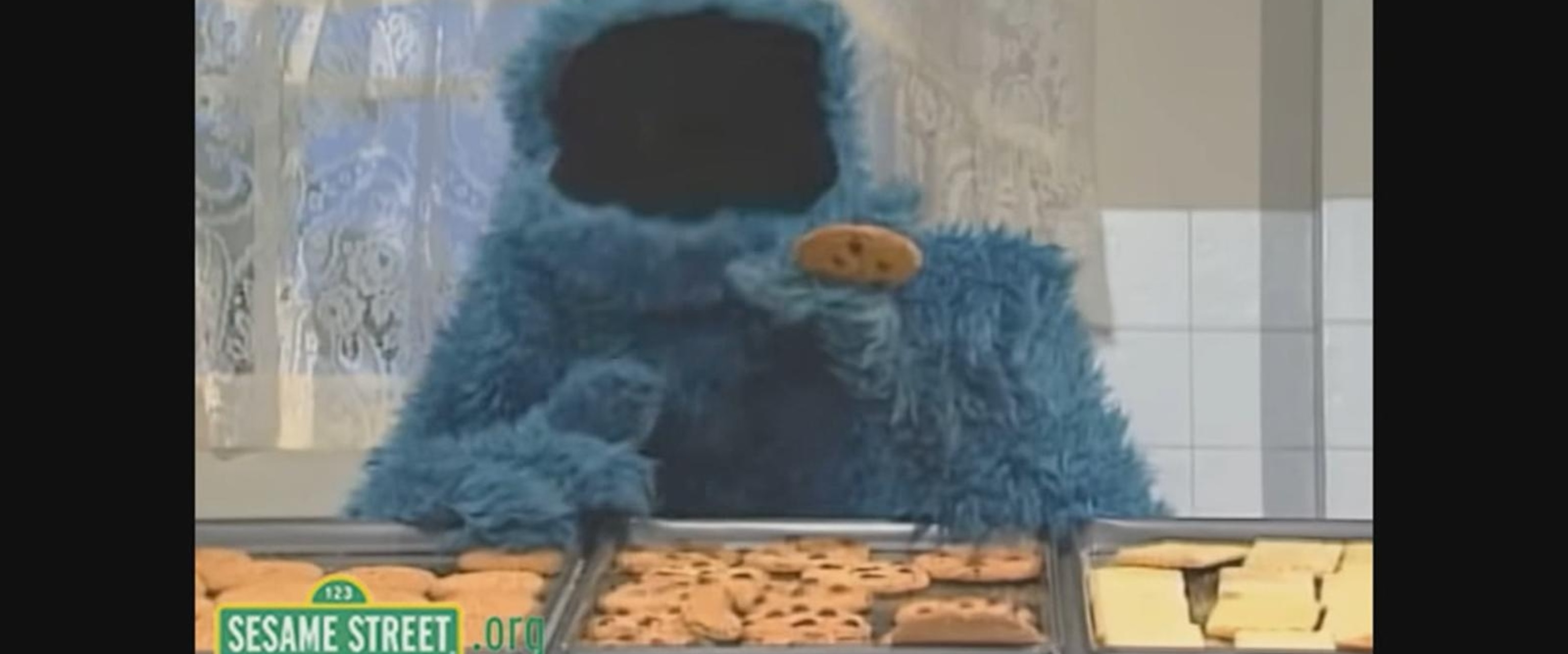 Sesame Street Cookie Monster Eating Cookies Image Cookie Eats Award