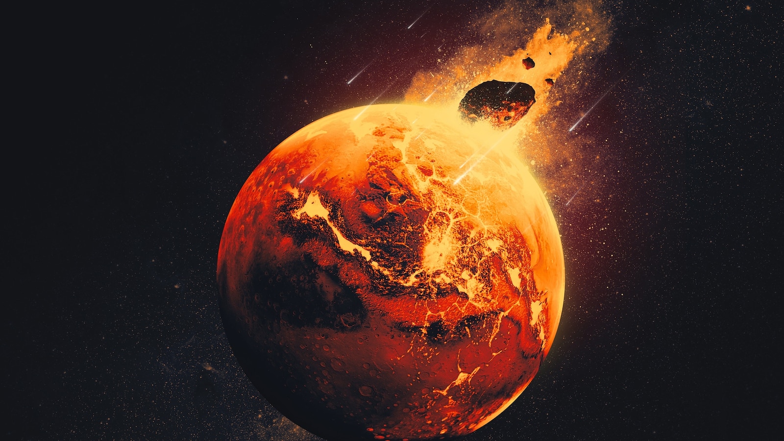 Was sind die mysteriösen Flecken auf dem Mars? Astronomen haben ...