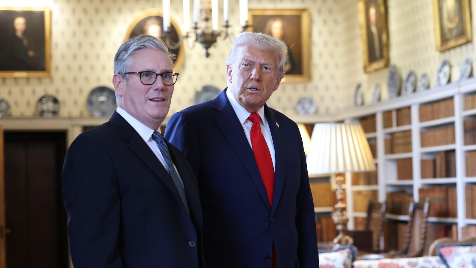 President Trump Meets with UK Prime Minister Keir Starmer to Discuss Trade and Foreign Policy
