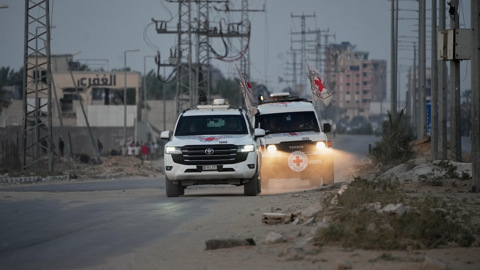 Palestinian militants hand over remains of two more hostages to Red Cross in Gaza