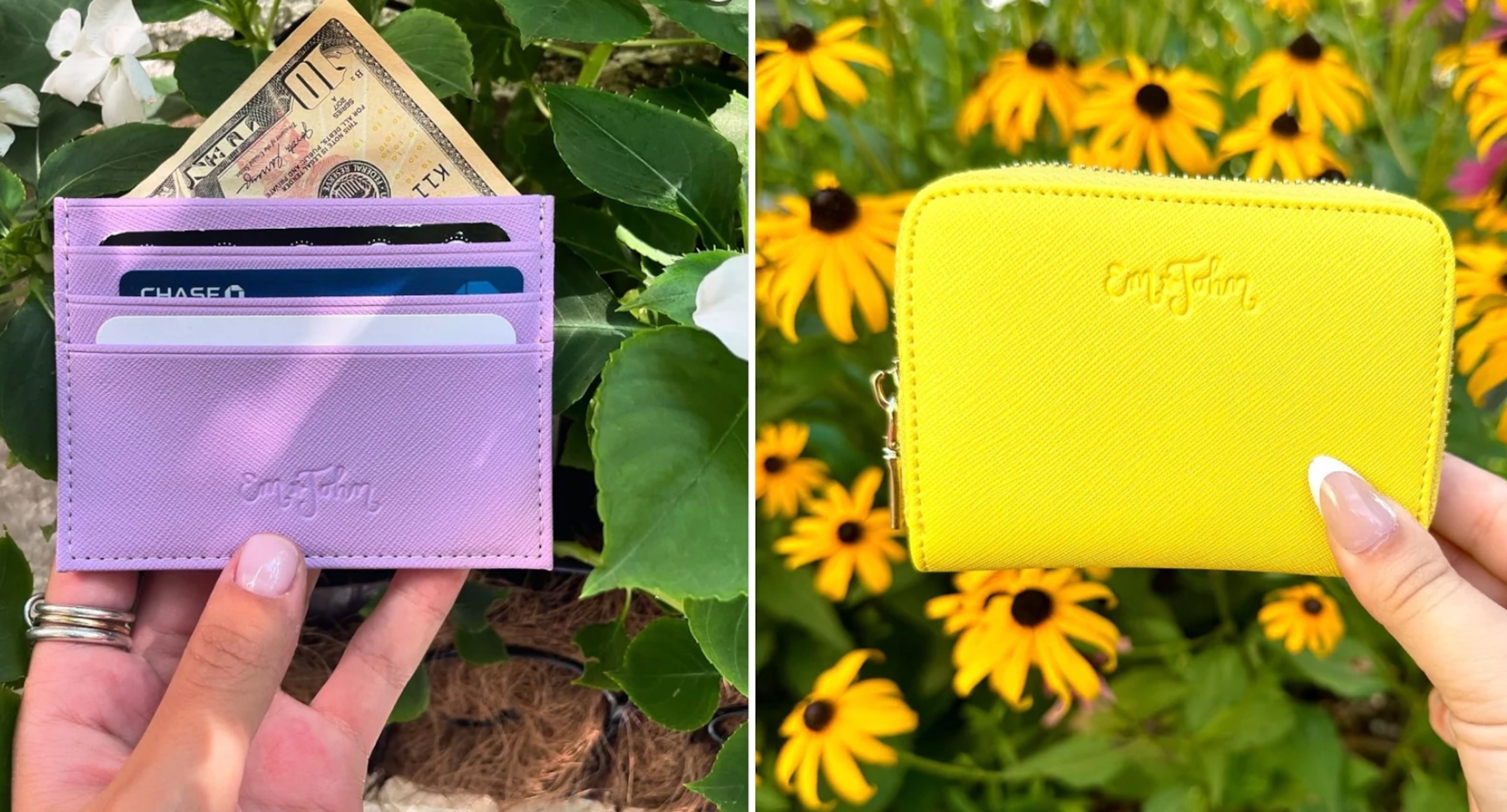 Em John: Mini Card Wallet, Card Case and Card Holder