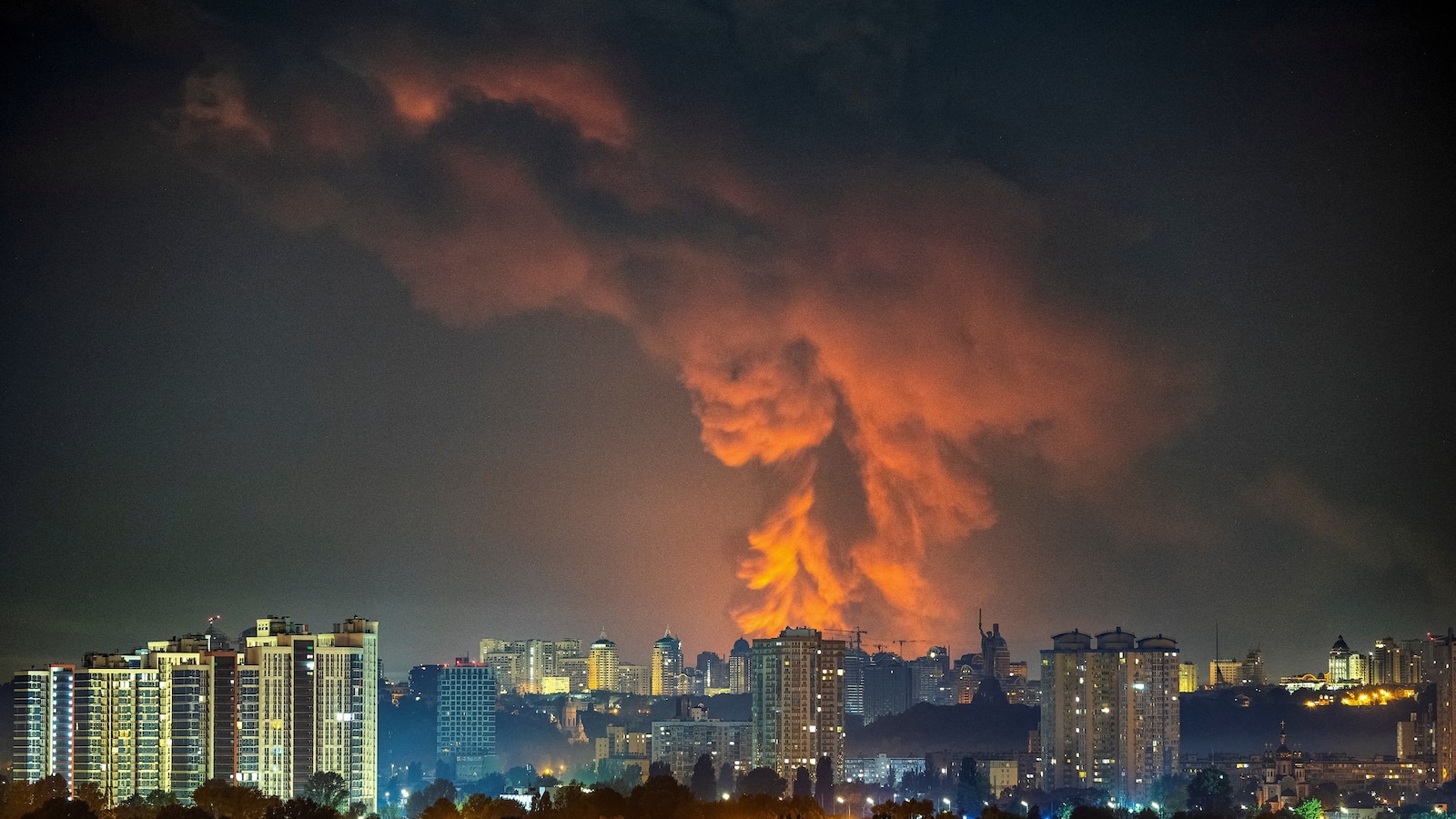 At least 17 people were killed in the Kyiv region in a massive overnight Russian missile and drone strike, with Ukraine failing to intercept any missiles amid a