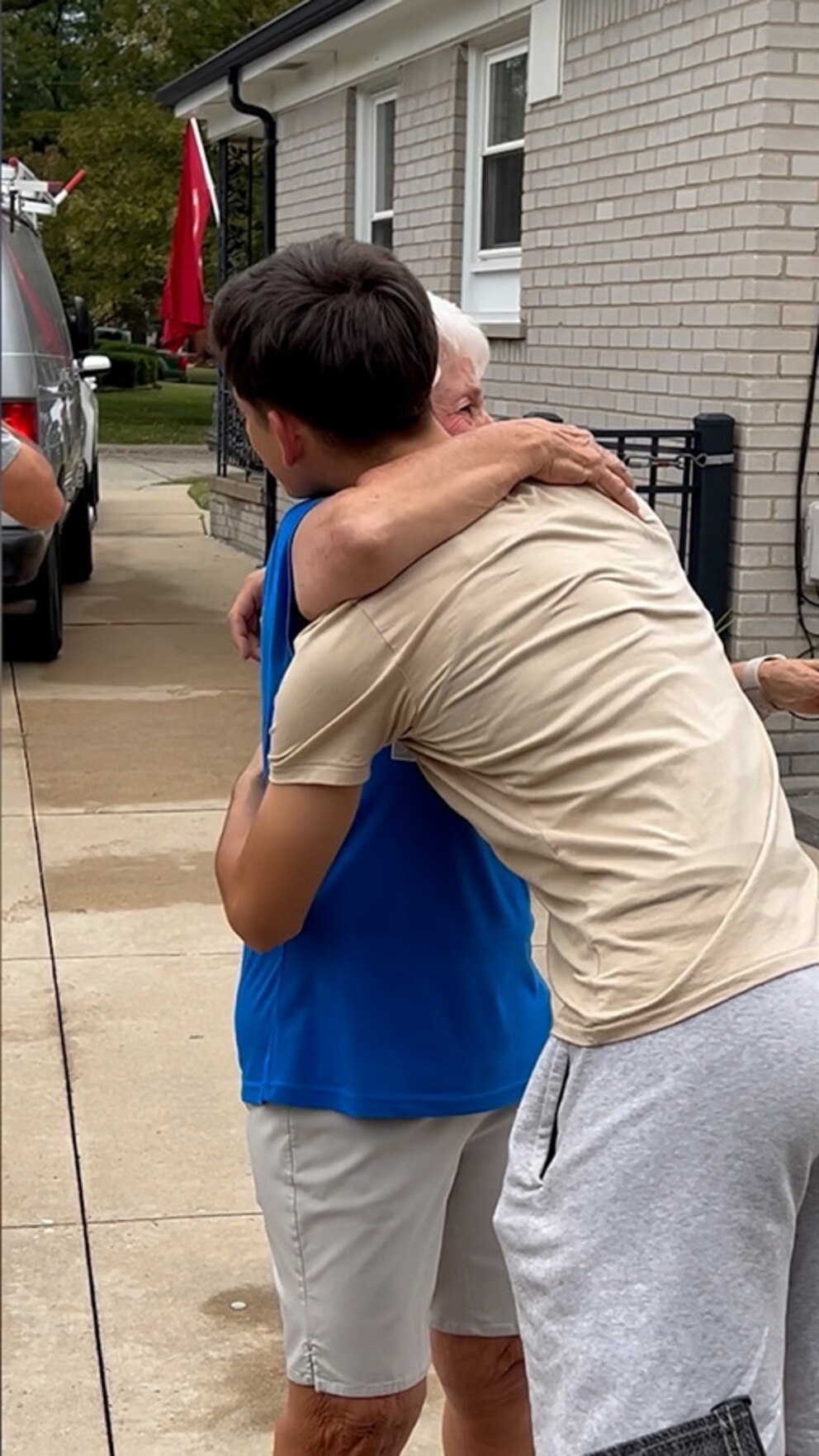 NextImg:Video Watch this Marine surprise his grandmother at home