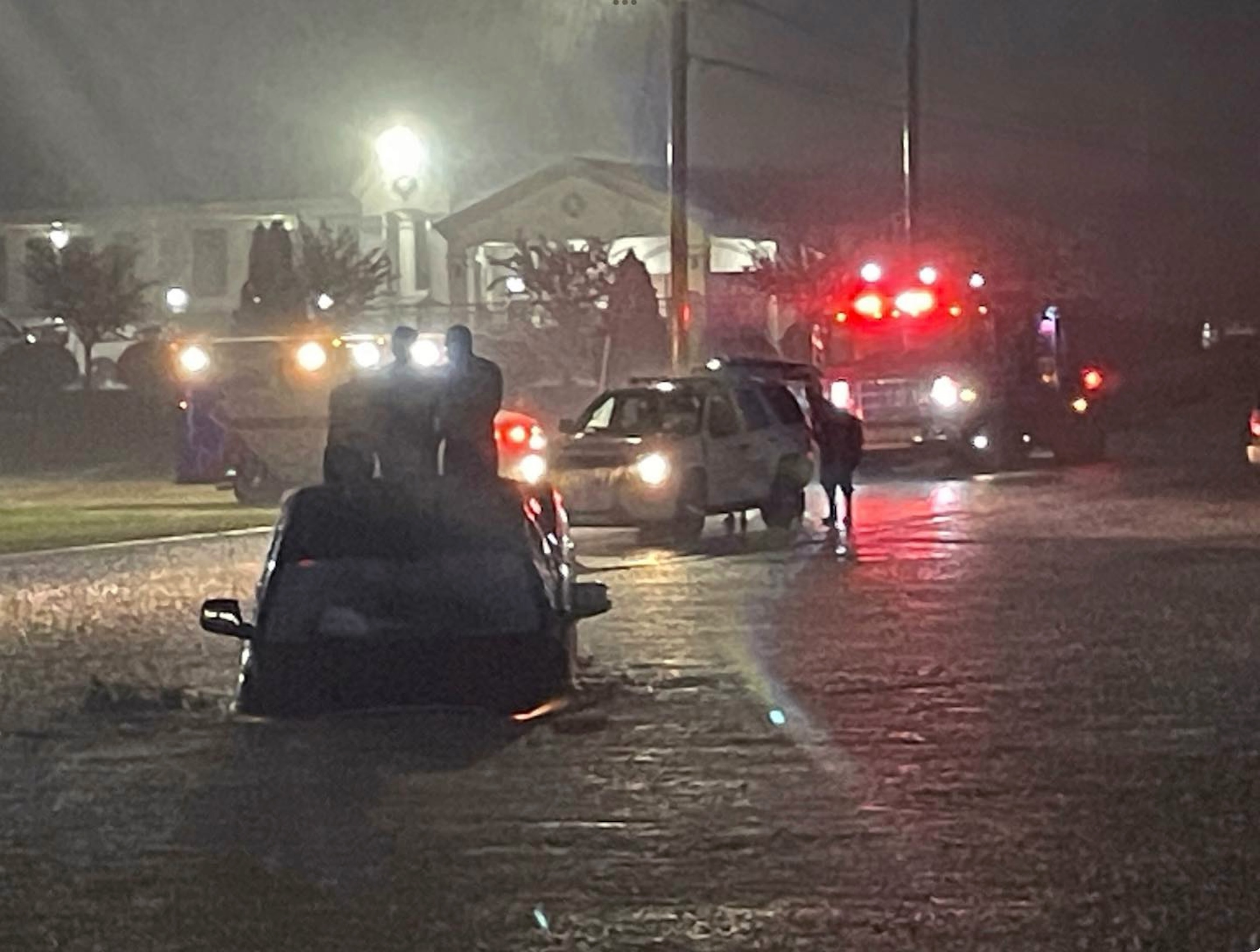 PHOTO: Heavy rain and flooding in Oneonta, Ala., Aug. 4, 2023