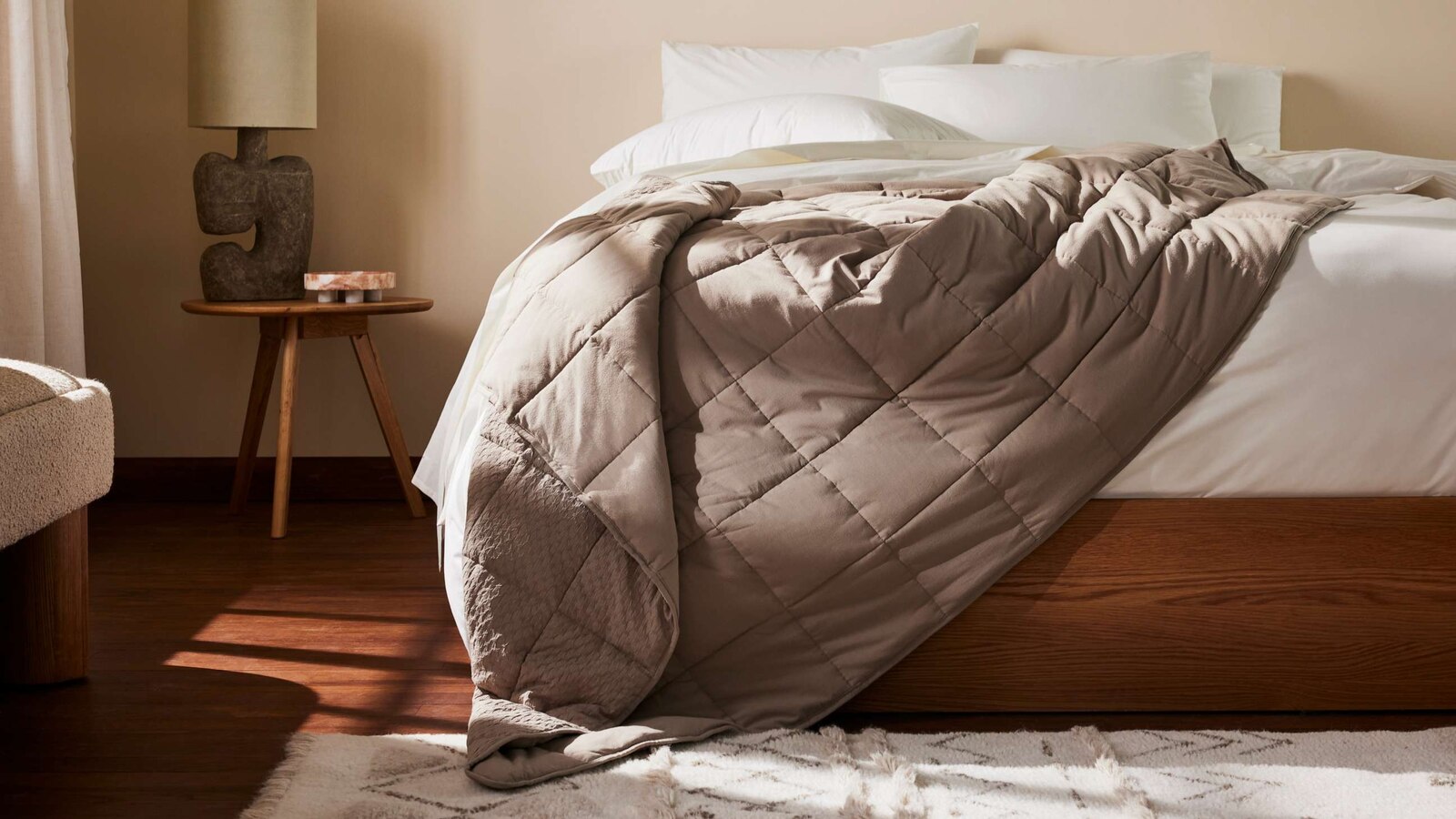 Weighted Throw Blanket from Brooklinen.