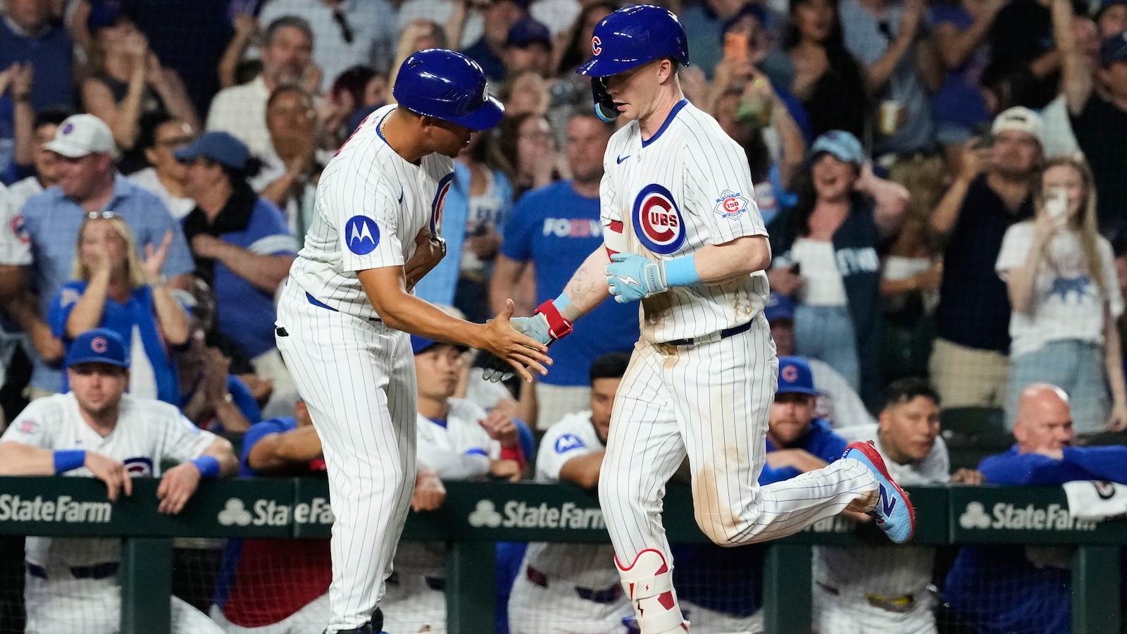 Crow-Armstrong's RBI single in the bottom of the 9th lifts Cubs past the Athletics 7-6