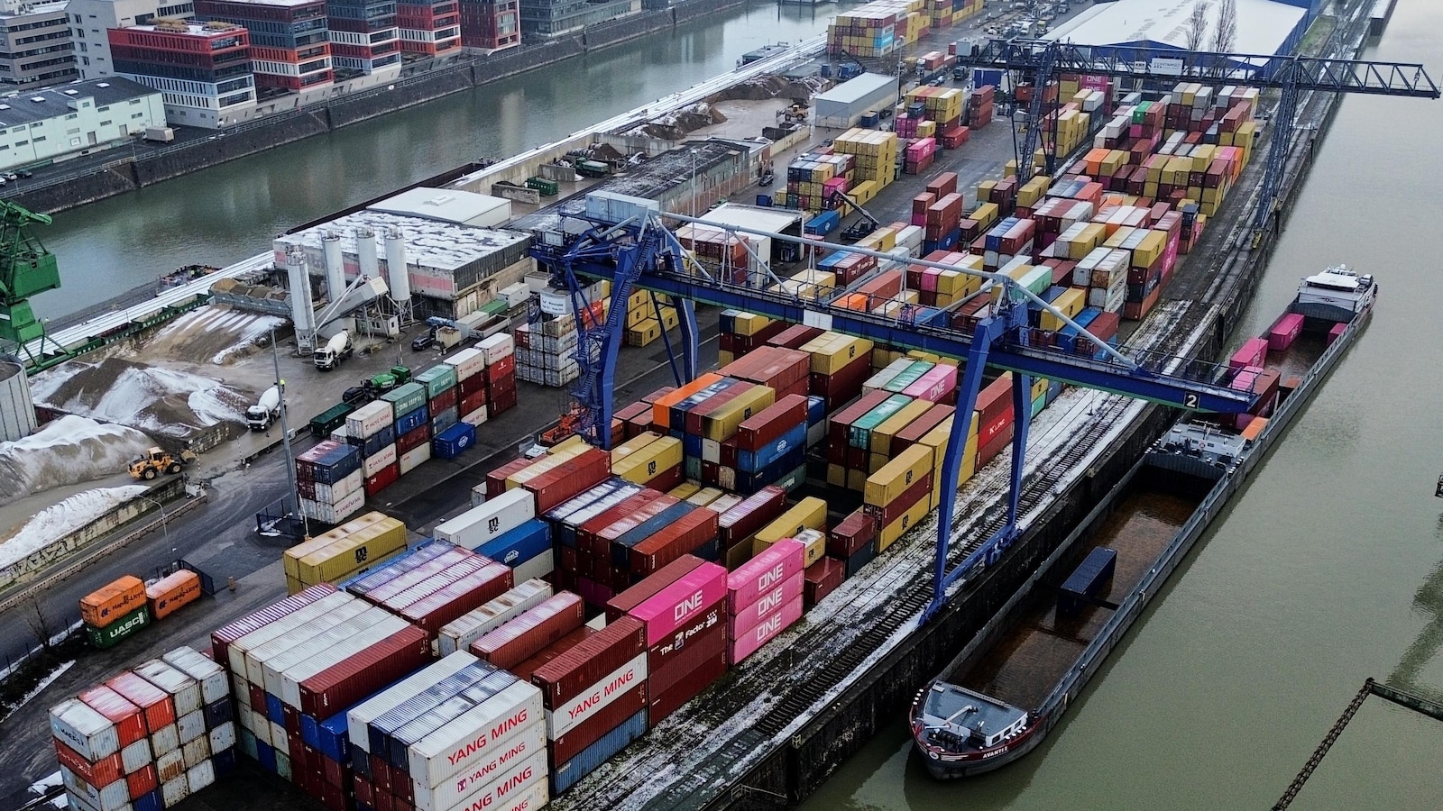 Europe sees modest growth, but the weaker dollar looms as a threat