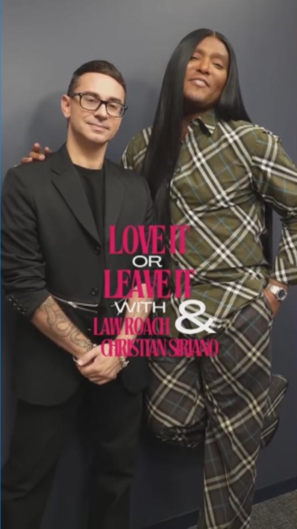 WATCH: Christian Siriano and Law Roach play 'Love It or Leave It' with 'GMA'