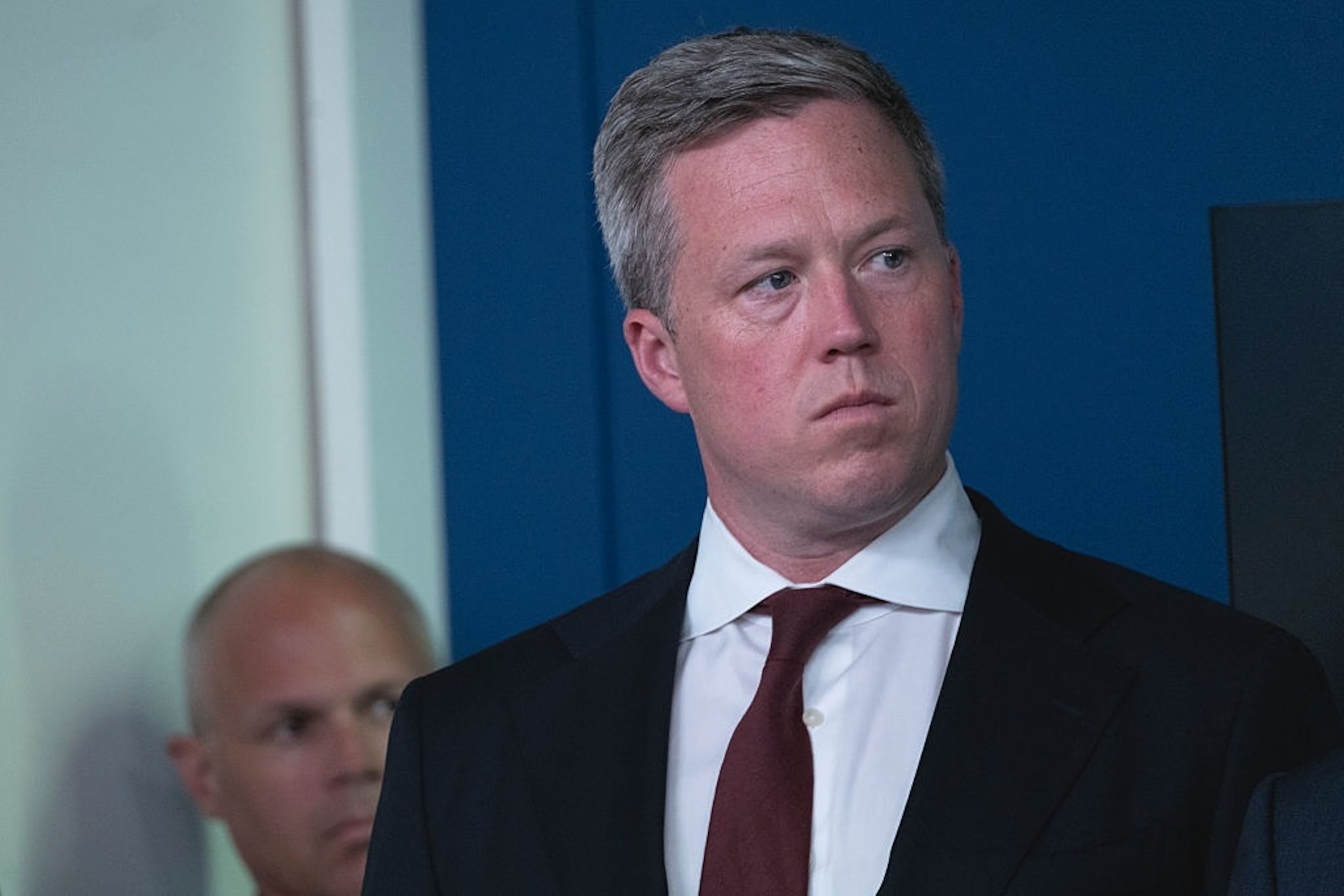 PHOTO: U.S. President Donald Trump Holds Press Conference August 11, 2025