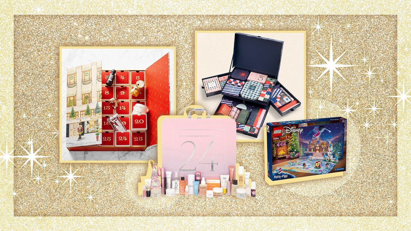 Shop 2024 advent calendars featuring beauty products, chocoalte, toys and more