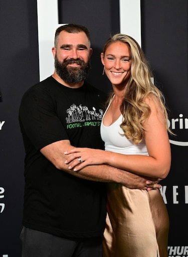 Jason Kelce says he and wife Kylie might be done having kids: 'Last hurrah'  - ABC News