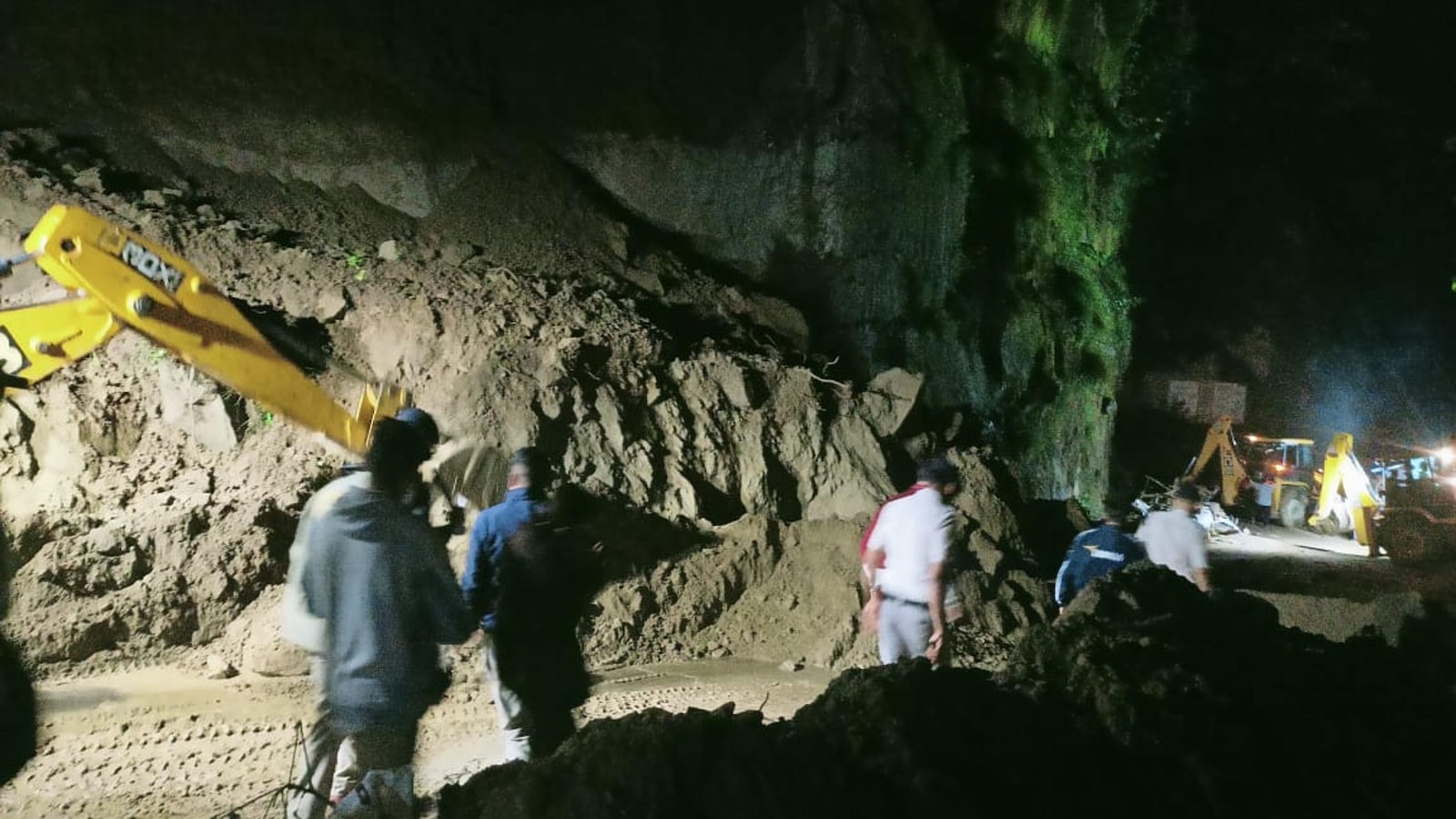 Landslide in northern India hits a bus, killing at least 15 people