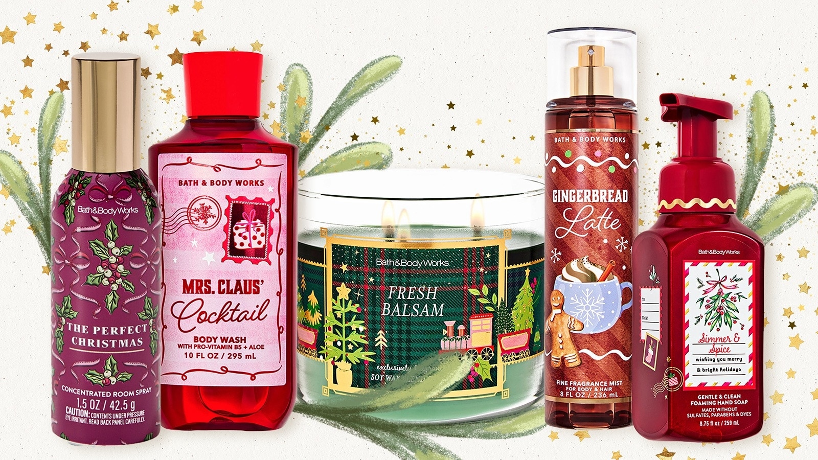 Shop the new holiday collection from Bath & Body Works