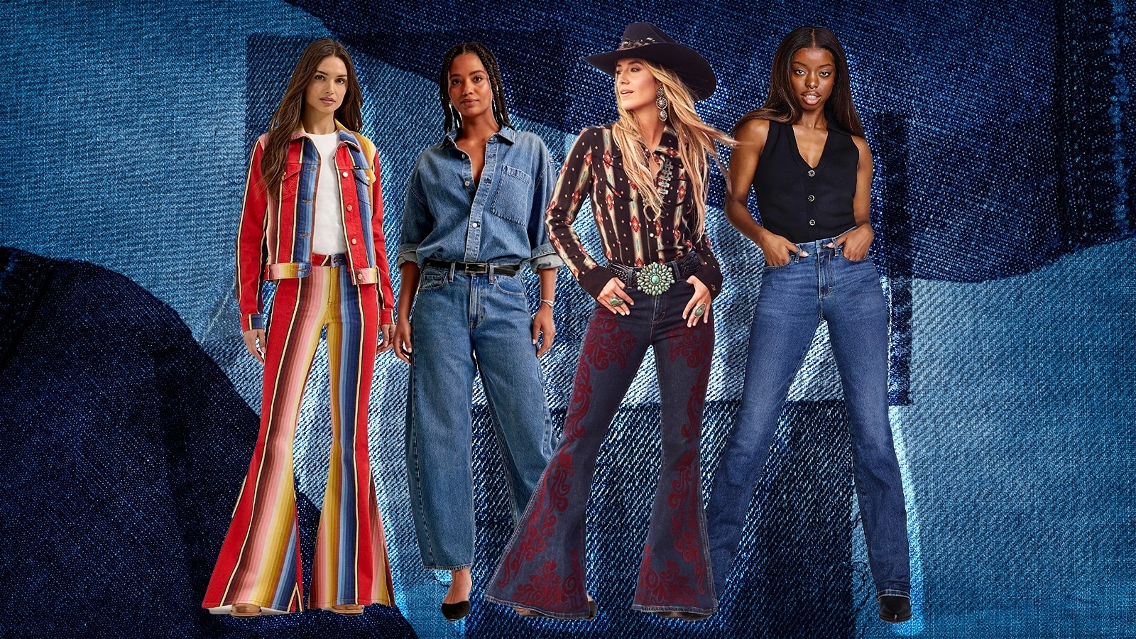 Shop women's denim trends for fall 2024
