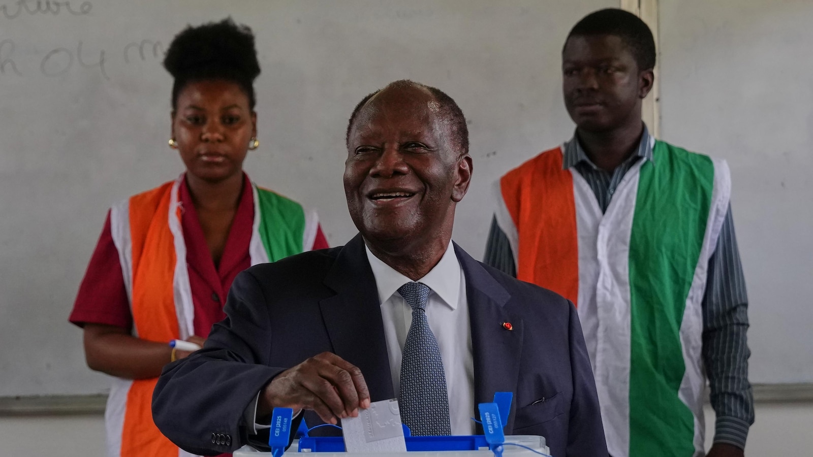 Ivory Coast President Alassane Ouattara reelected to fourth term, early results show