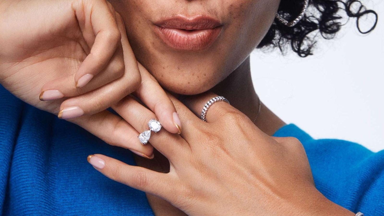 The Kleinfeld x Zales assortment features 15 engagement rings and eight ladies' wedding bands.