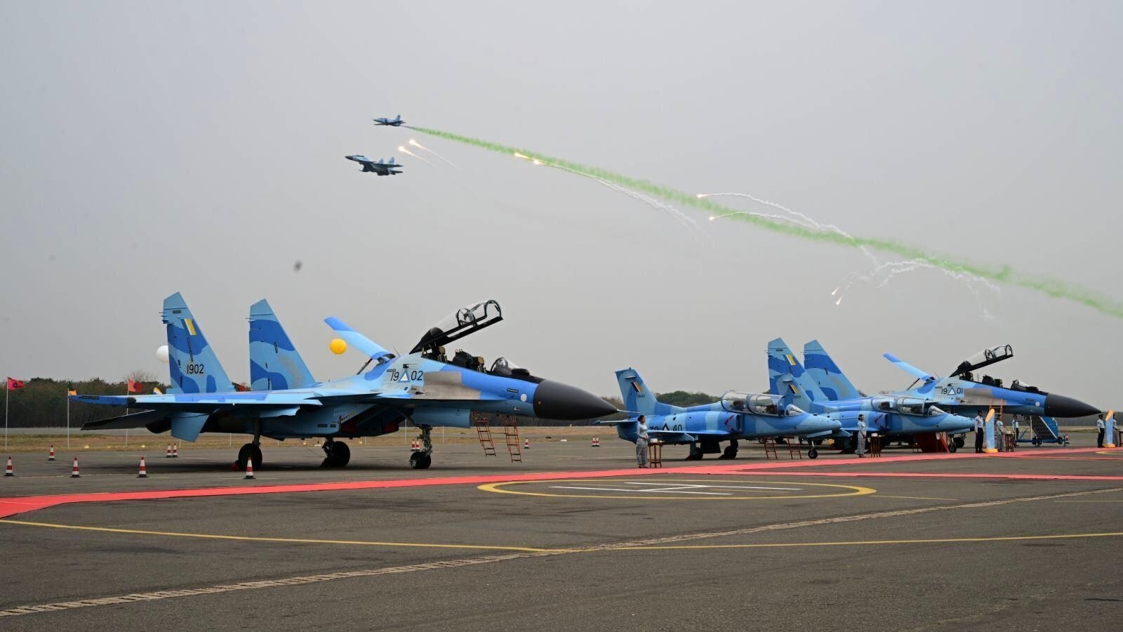 Myanmar's military boosts air power as it recaptures a key town