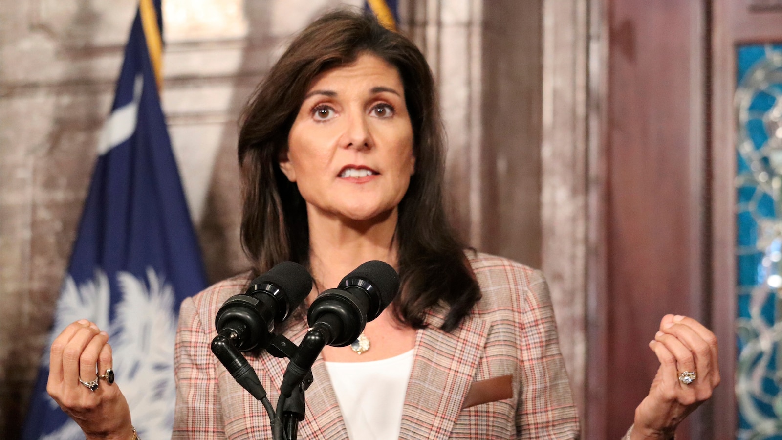 Nikki Haley is running for president as a China hawk -- but her record