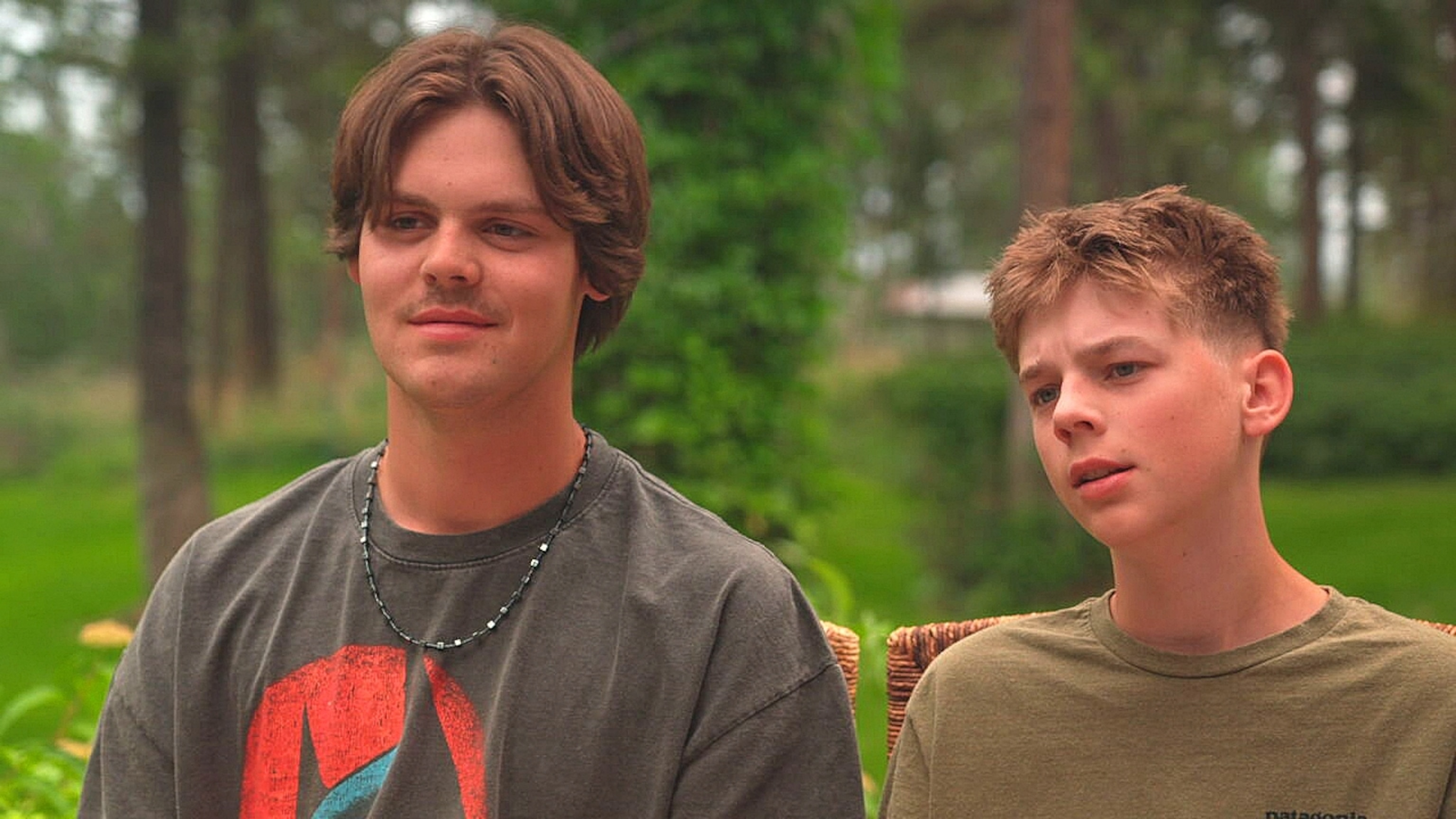 PHOTO: Lander Busse, left, and his brother Badge are among 16 teenage plaintiffs who successfully sued the state of Montana for failing to protect them from the impacts of climate change.