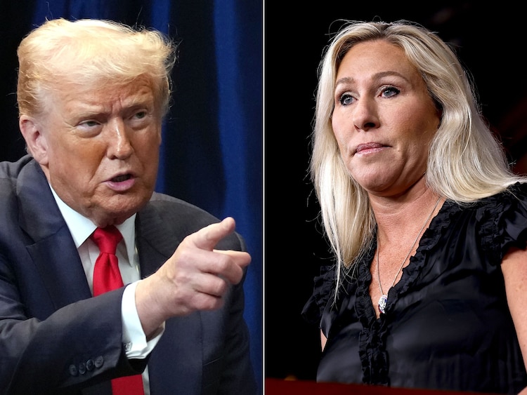 Trump, Marjorie Taylor Greene engage in war of words over Epstein  investigation - ABC News