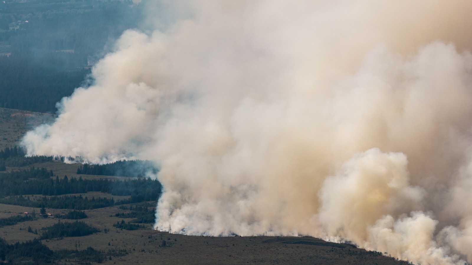 Firefighters battle massive Belgian wildfire, forcing hundreds to evacuate