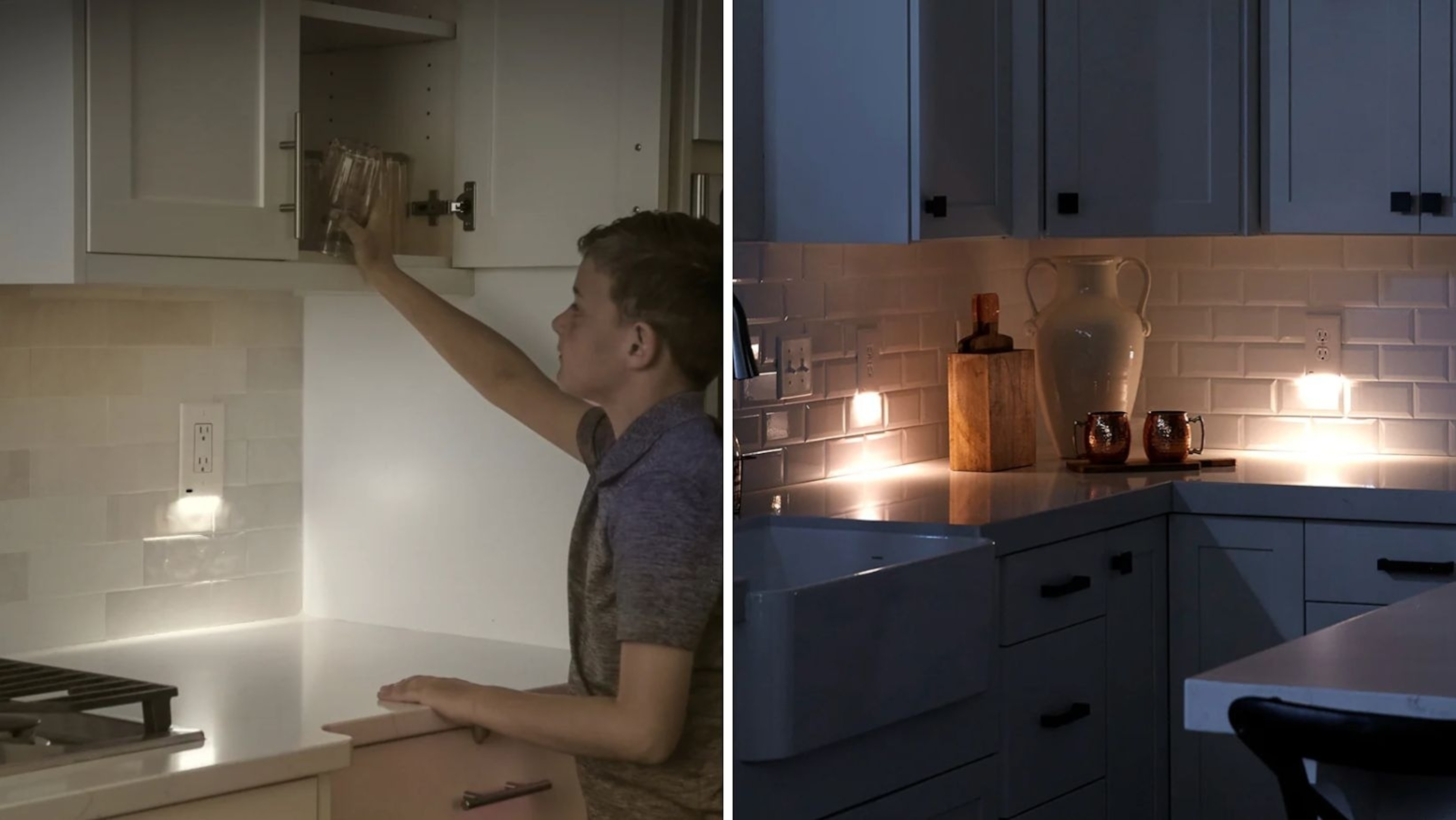 SnapPower: LED Outlet Cover Plates (2-Pack)