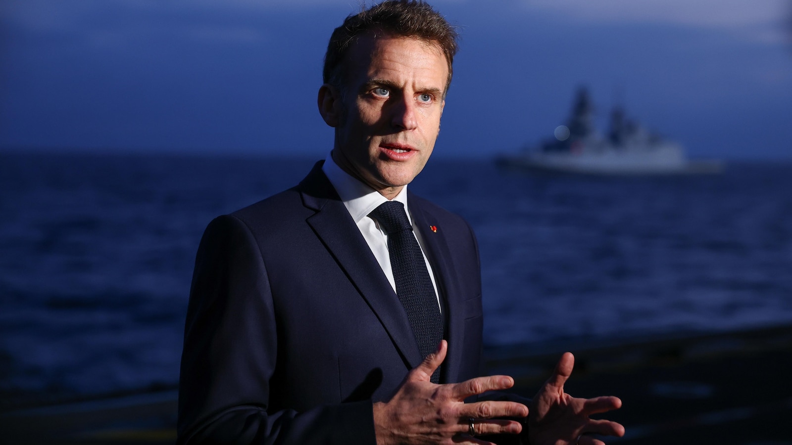 Why France is bolstering military presence in the Middle East, as Macron prepares for postwar talks