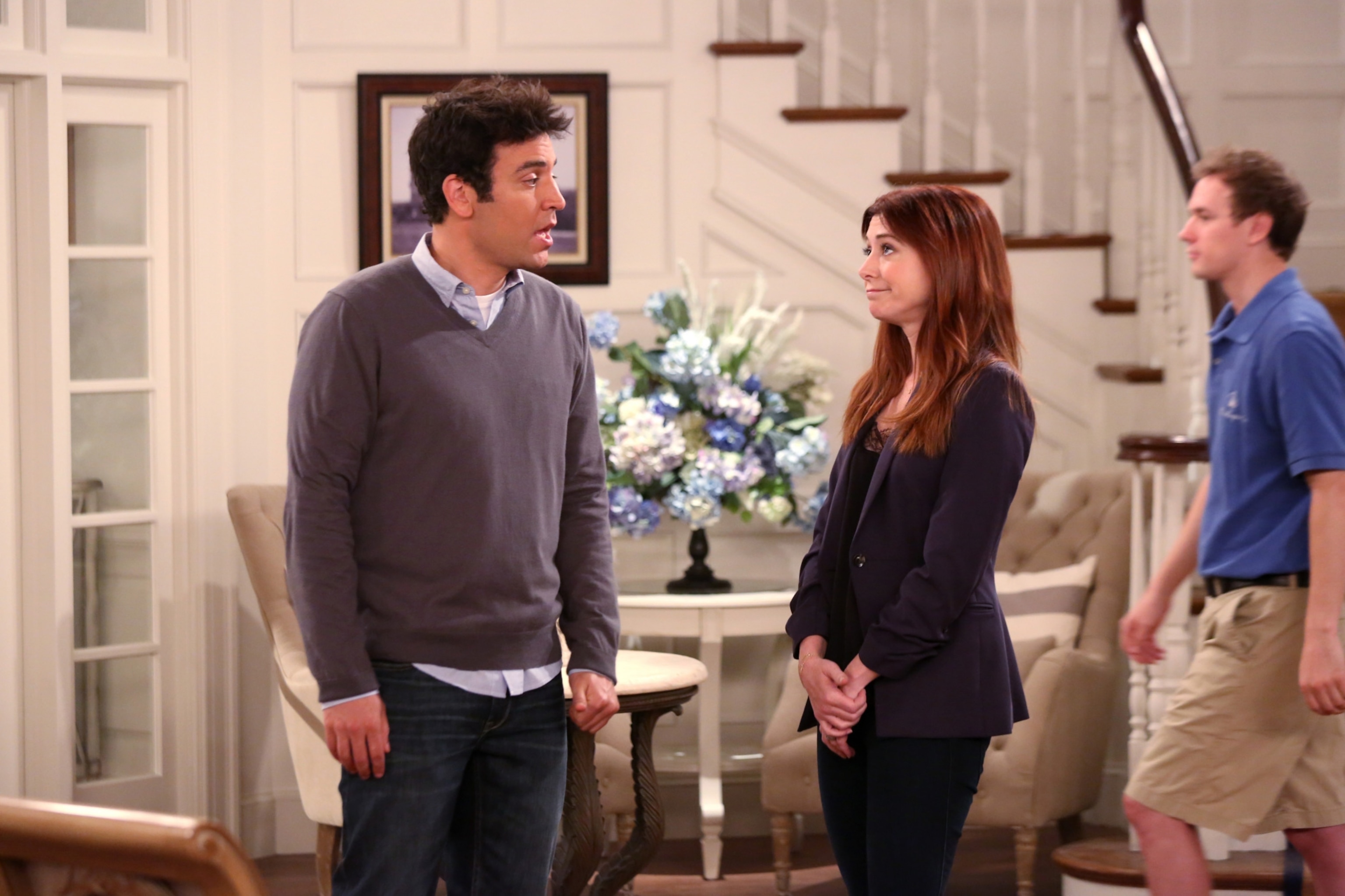 PHOTO: Josh Radnor and Alyson Hannigan are shown in "The Poker Game" episode of "How I Met Your Mother."