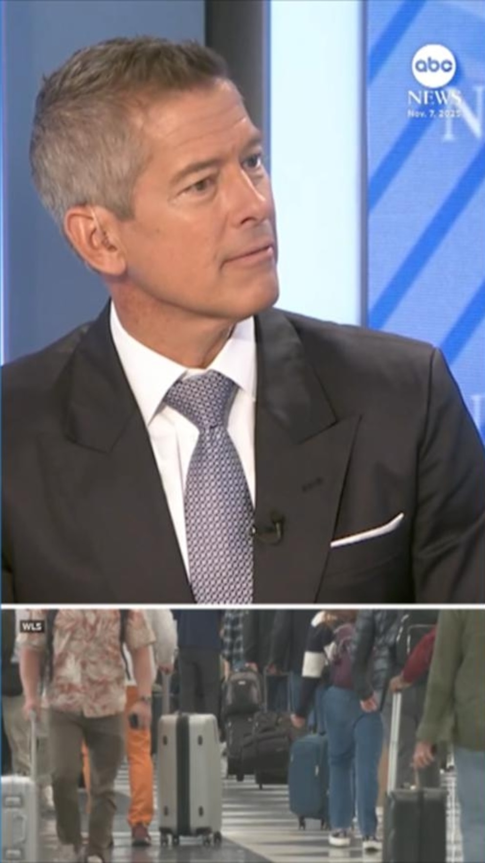 WATCH: Transportation Secretary Sean Duffy on flight reductions, Thanksgiving travel