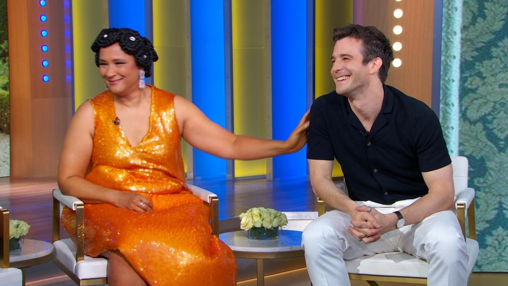 Video Golda Rosheuvel and Luke Thompson talk 'Bridgerton' - ABC News
