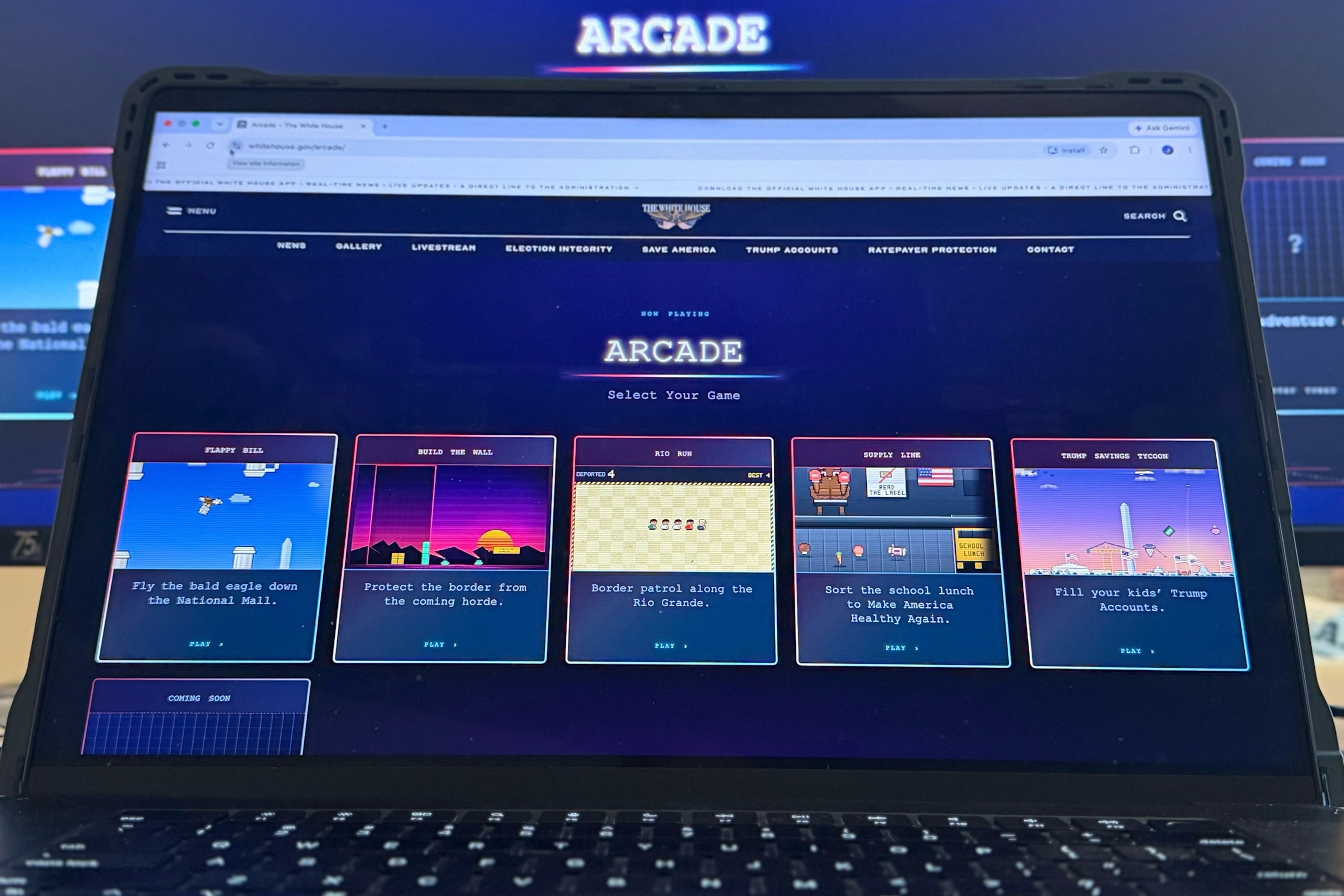 PHOTO: Trump Arcade